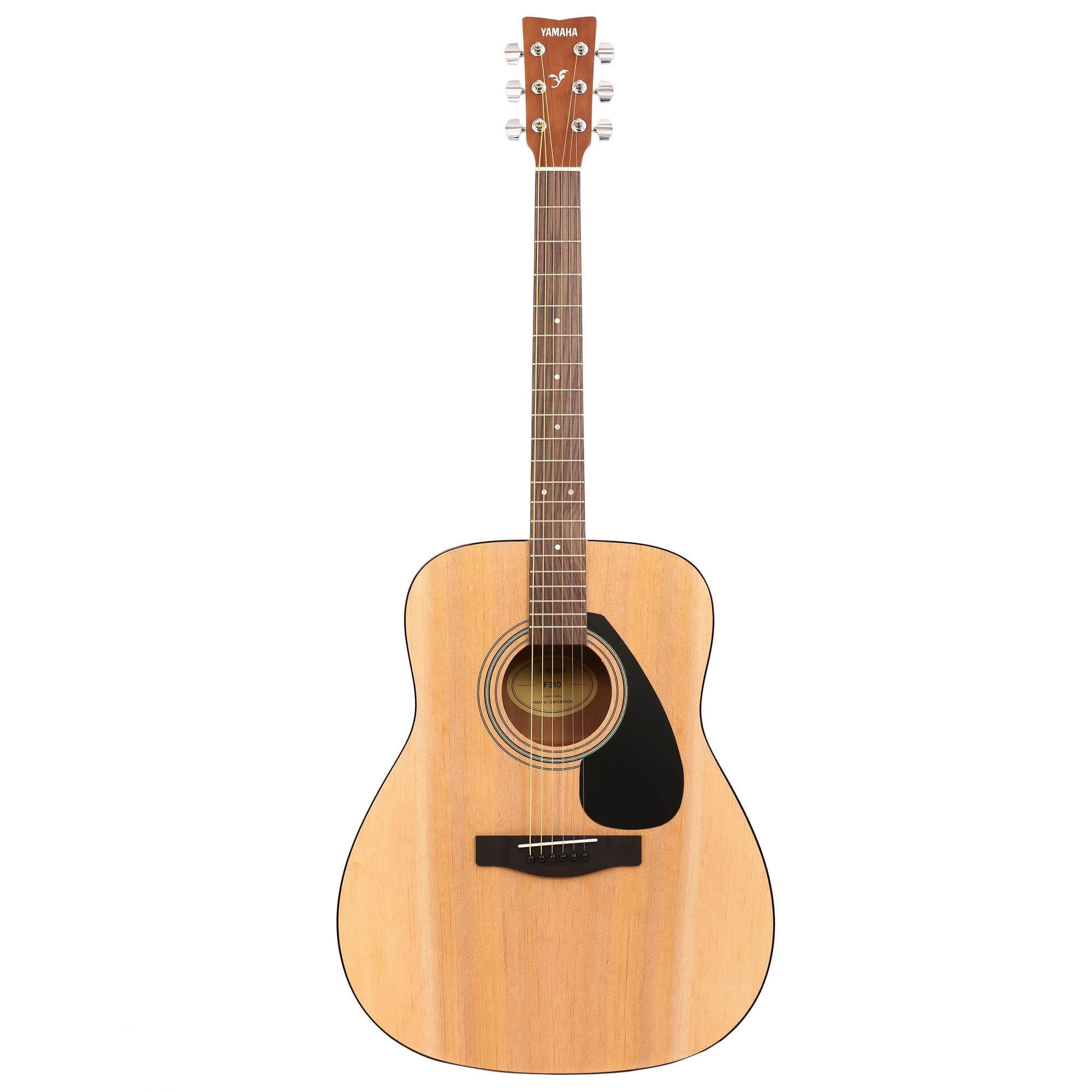 Yamaha F310 Acoustic Guitar – 6-String, Natural Wood Finish, Full-Size Dreadnought Body, Spruce Top, Rich Tone & Comfortable Playability for Practice & Performance