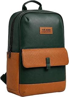 FUR JADEN Anti Theft Number Lock Backpack Bag with 15.6 Inch Laptop Compartment, USB Charging Port & Organizer Pocket for Men Women Boys Girls