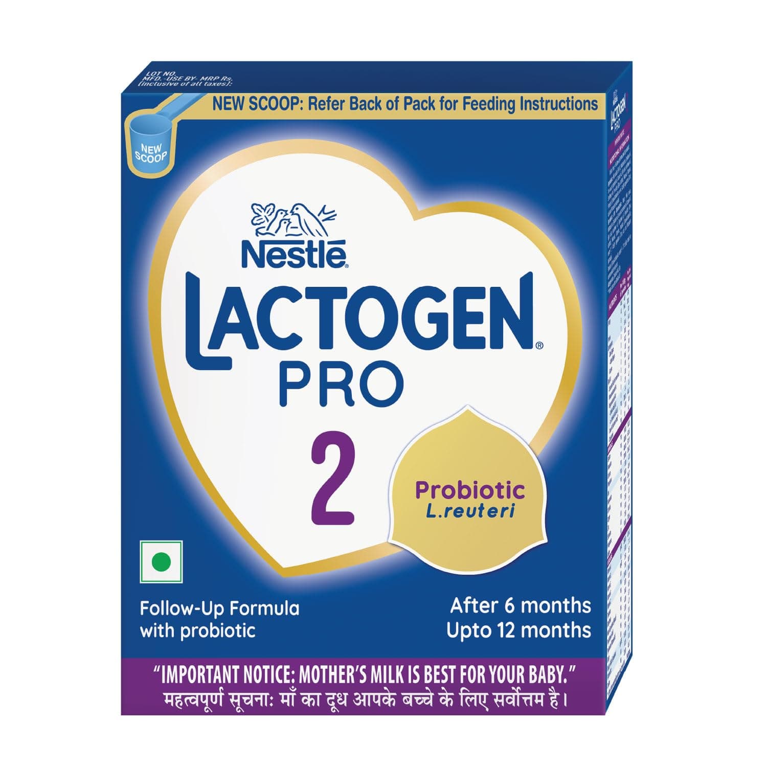Nestlé LACTOGEN PRO 2, Follow-Up Formula with Probiotic, 400g