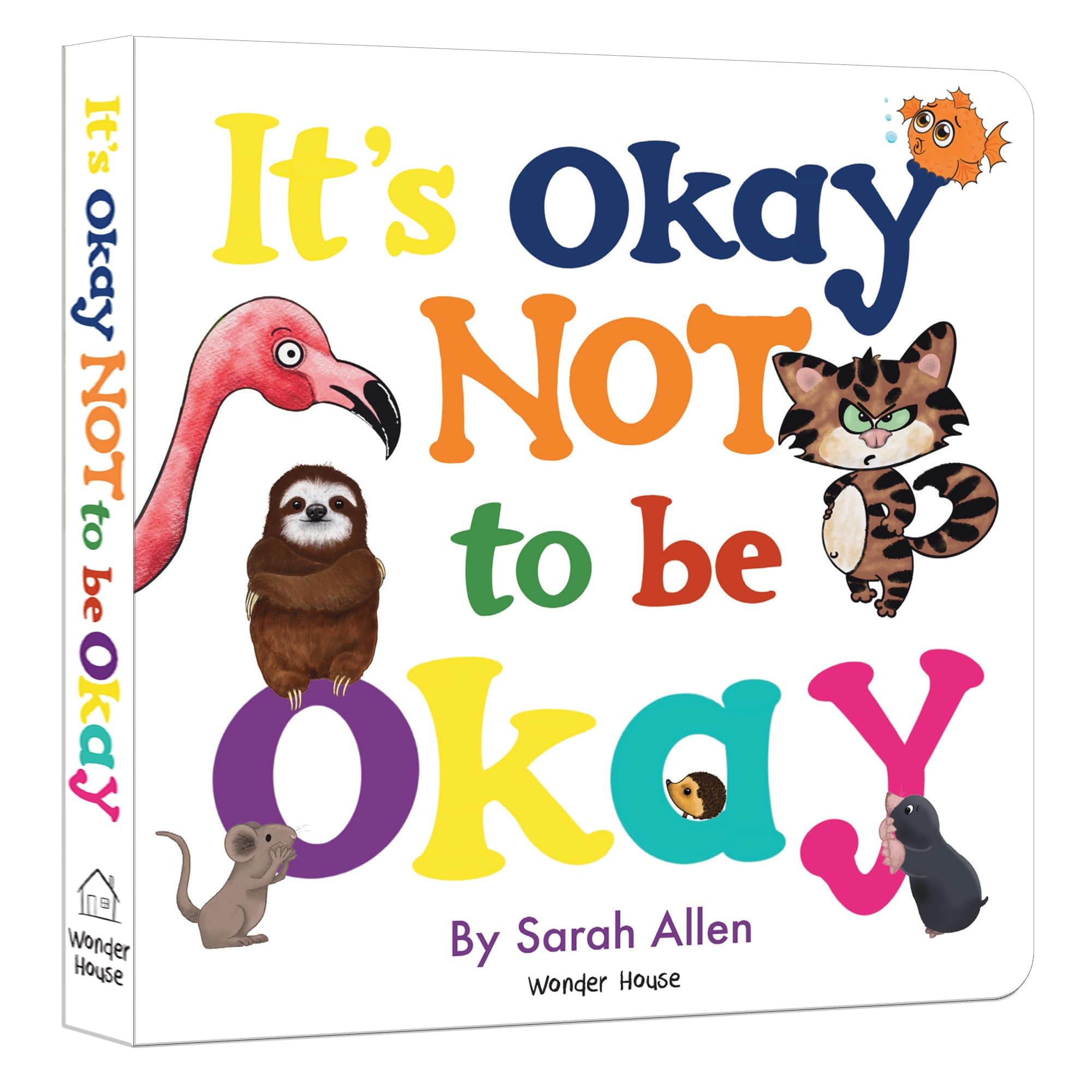 It’S Okay Not To Be Okay | Ages 3–6 Years | Feelings & Emotions Board Book | Emotional Intelligence & Empathy | Help Children Express Sadness | Anger & Worry | Toddlers | Preschoolers | Latest Edition