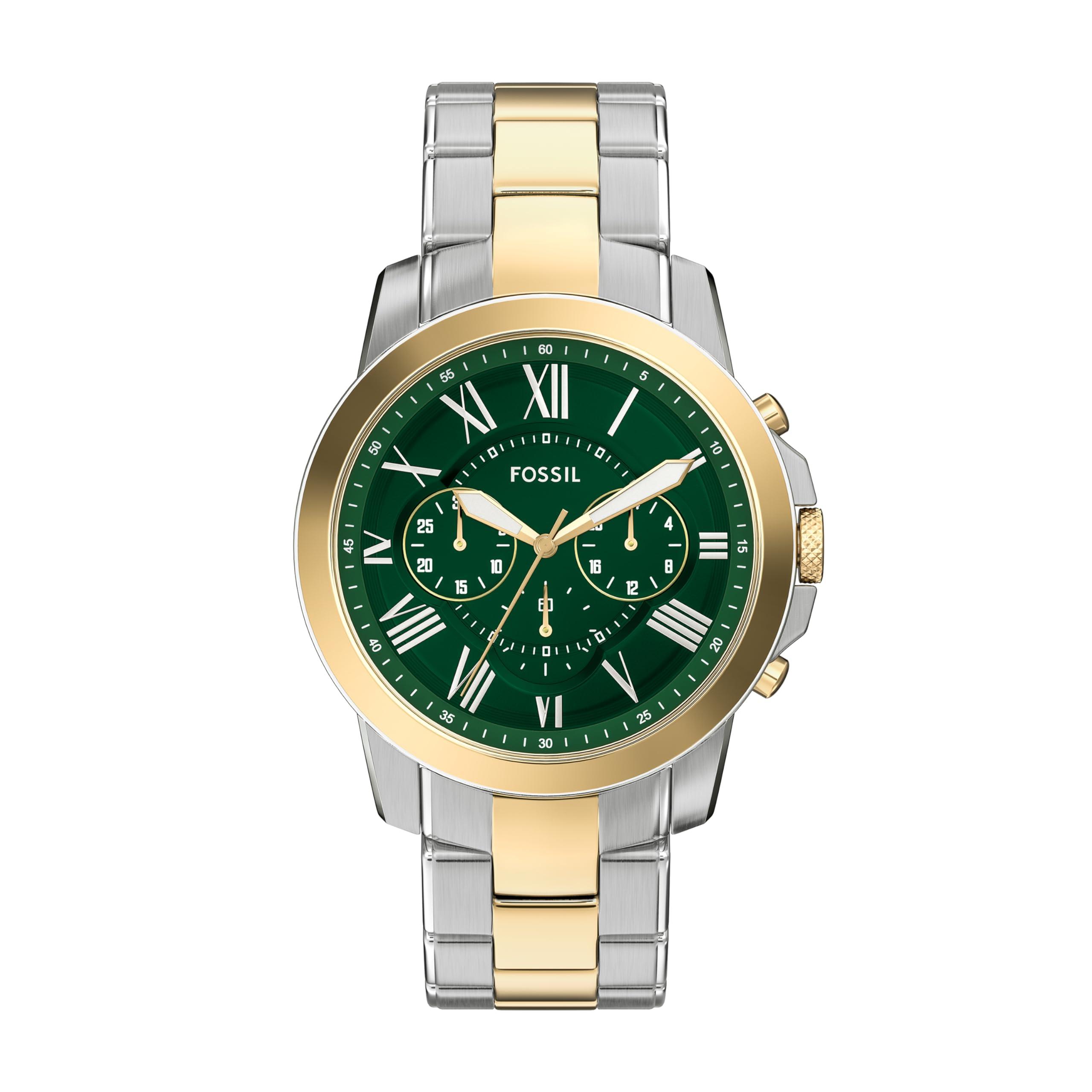 Fossil Grant Multicolor Quartz Stainless Steel Watch FS6131