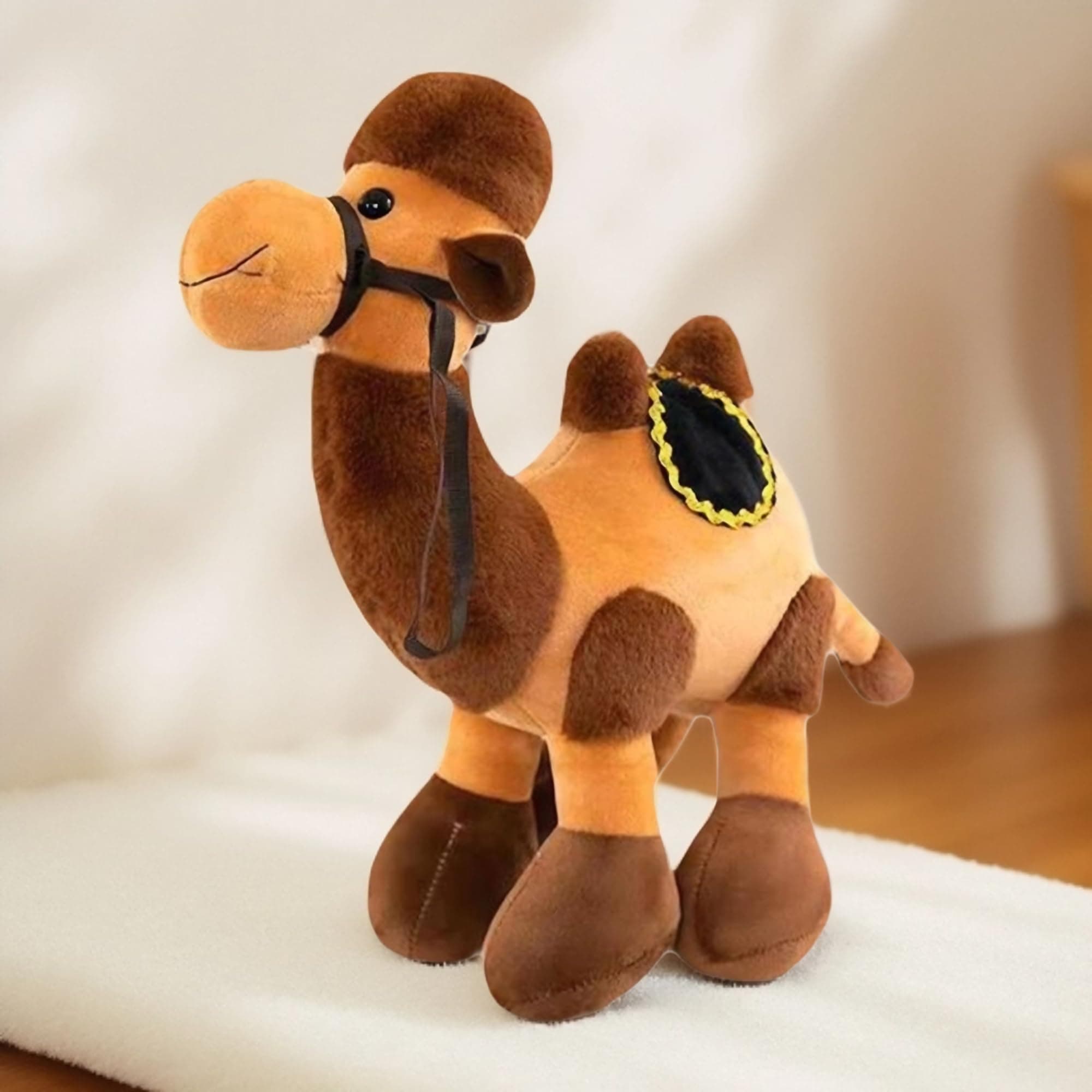 Babique Camel Stuffed Plush Animal | Teddy Bear Soft Toy |Ideal for Birthdays & Special Occasions Girls/Boys, Baby Kids -Brown