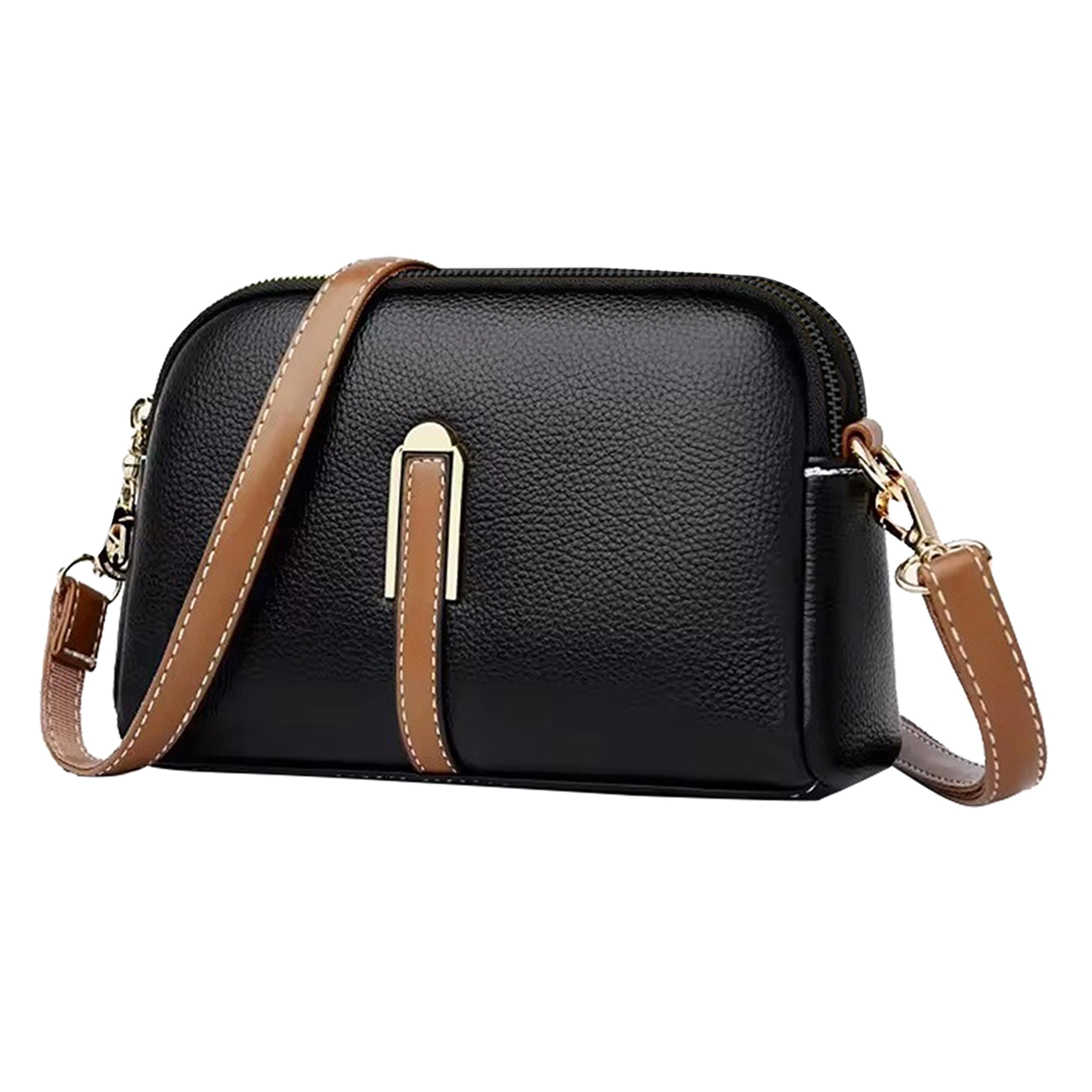 ADISA Women's Girls Grains Cross Body Sling Bag (SL5141-BLA)