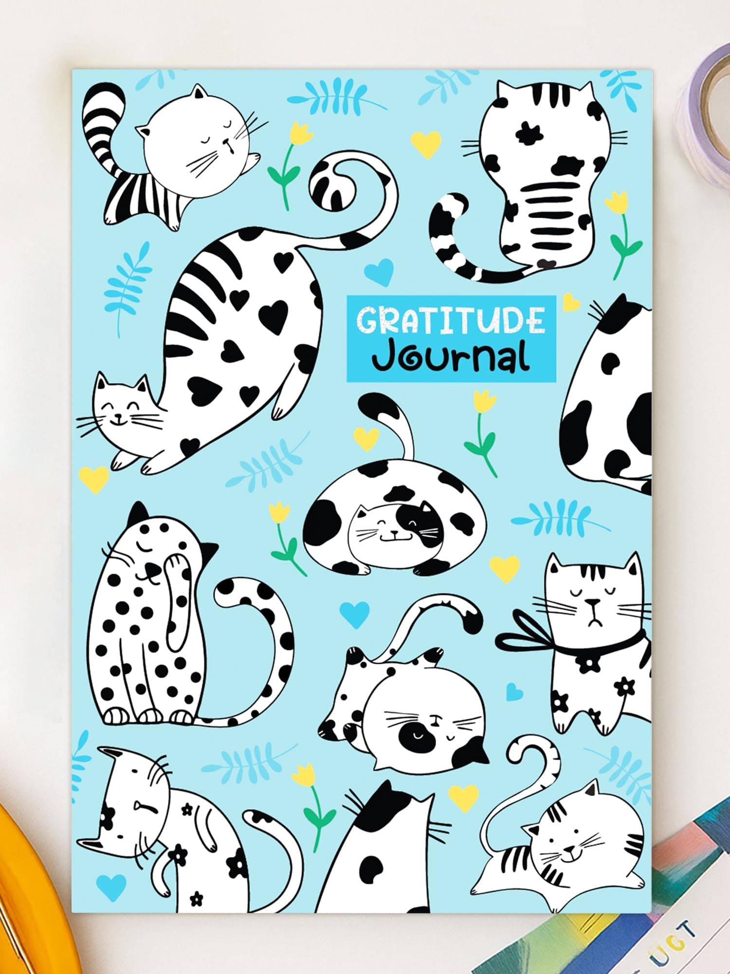 DOODLE Daily 5 Minute Gratitude Journal - Positivity, Wellness & Mindfulness Journal for Teens & Adults - 90-Day Habit Builder | 112 Undated Pages | A5 | Guided Prompts & Fun Activities