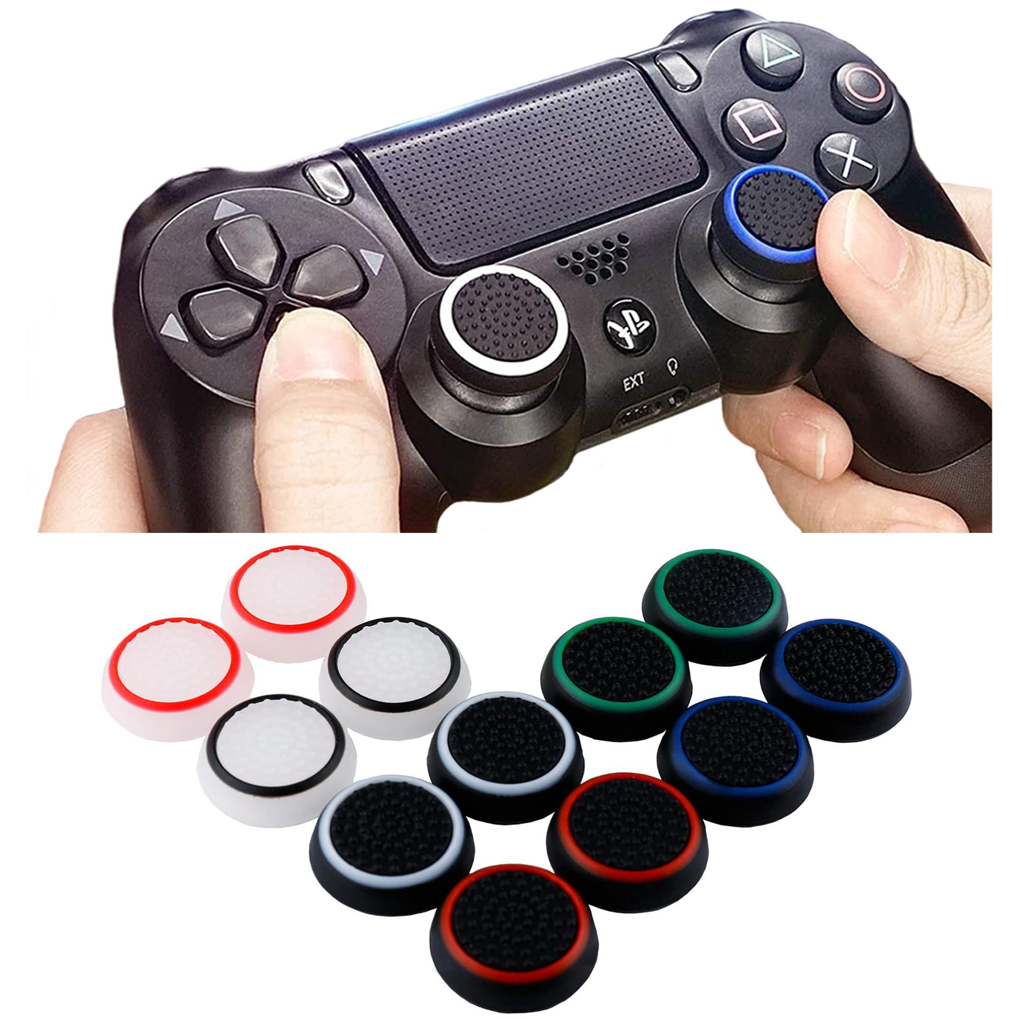 Cute critters 6 Pairs/12 PCS Controller Joystick Replacement Silicone Luminous Thumb Stick Grips Caps Cover compatible with PS5 PS4 PS3 Xbox One/360 Game Controller