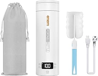 ENEM Kettle, Electric Kettle, 450ml, With 1 Year warranty from Enem, kettle for hot water, For Office & Travel
