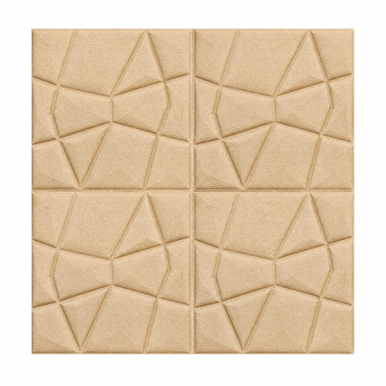 Barebeauty 70 x 70 CM Brick Wallpaper 3D Wall Panel | Self-Adhesive Waterproof Foam Wall Sticker | Peel & Stick Decor for Home, Bedroom & Living Room (Pack of 1, 5.27 Sq. Ft. Approx)