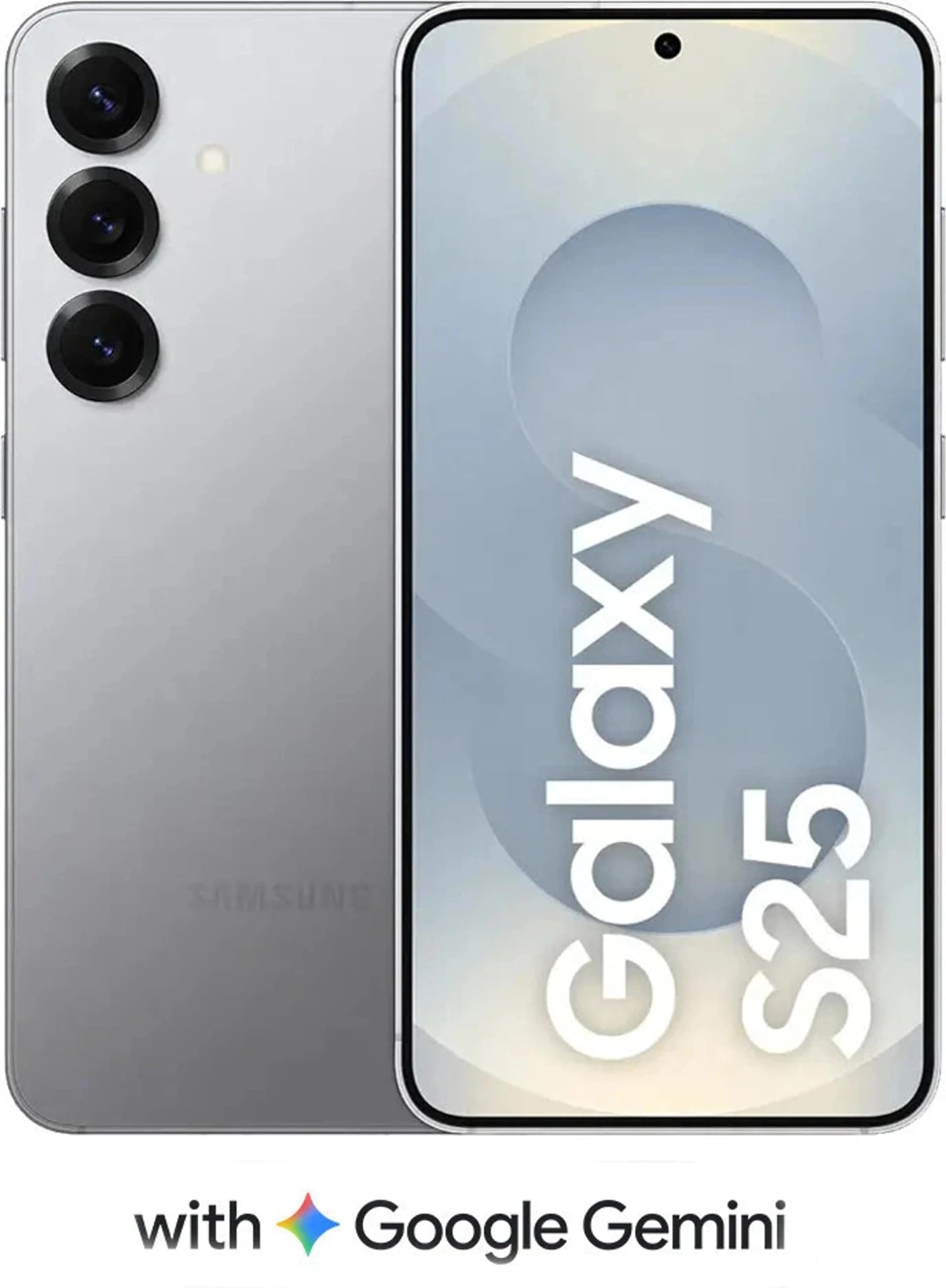 Samsung Galaxy S25 5G (Silver Shadow, 12GB RAM, 256GB Storage) | Snapdragon 8 Elite Processor | 50MP + 10MP + 12MP Triple Camera | 12MP Front Camera | 6.2-inch Full HD+ Display | 4000mAh Battery