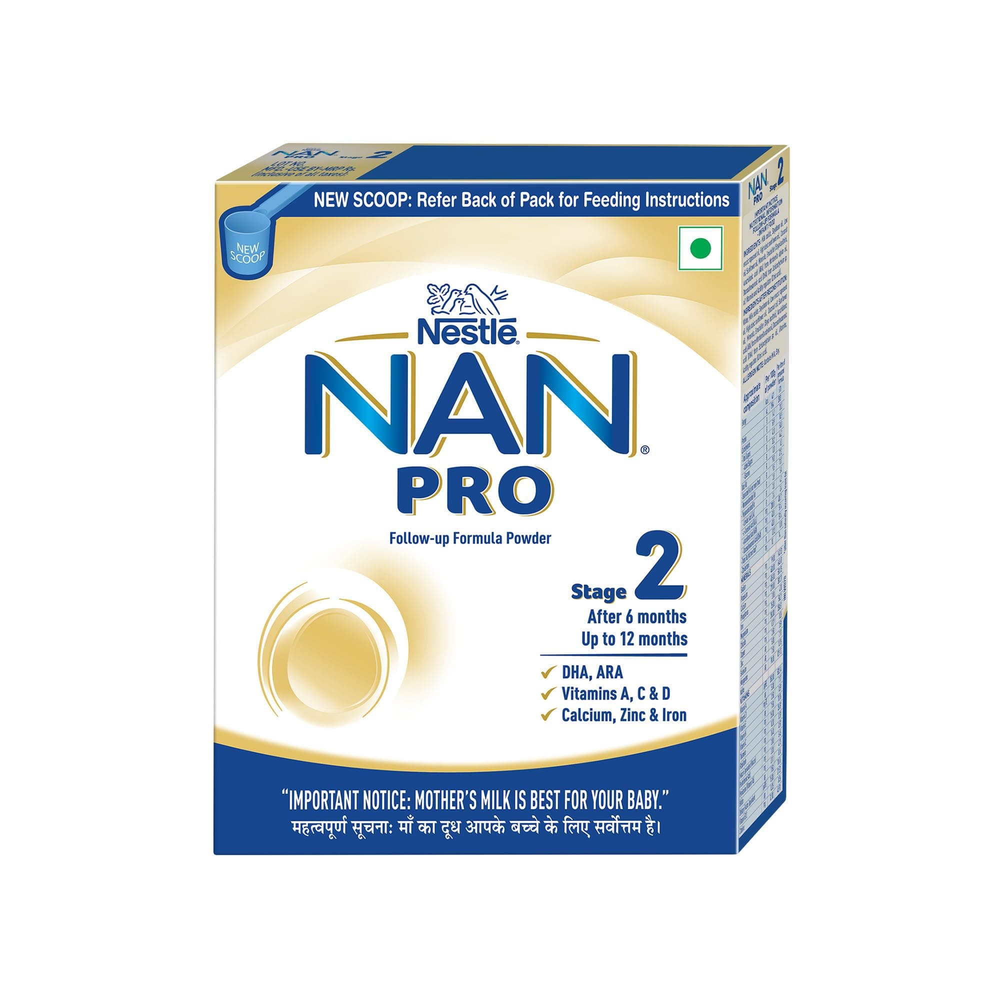 NAN PRO Stage 2 | Follow-Up Formula 6-12 Months | DHA-ARA | 400g