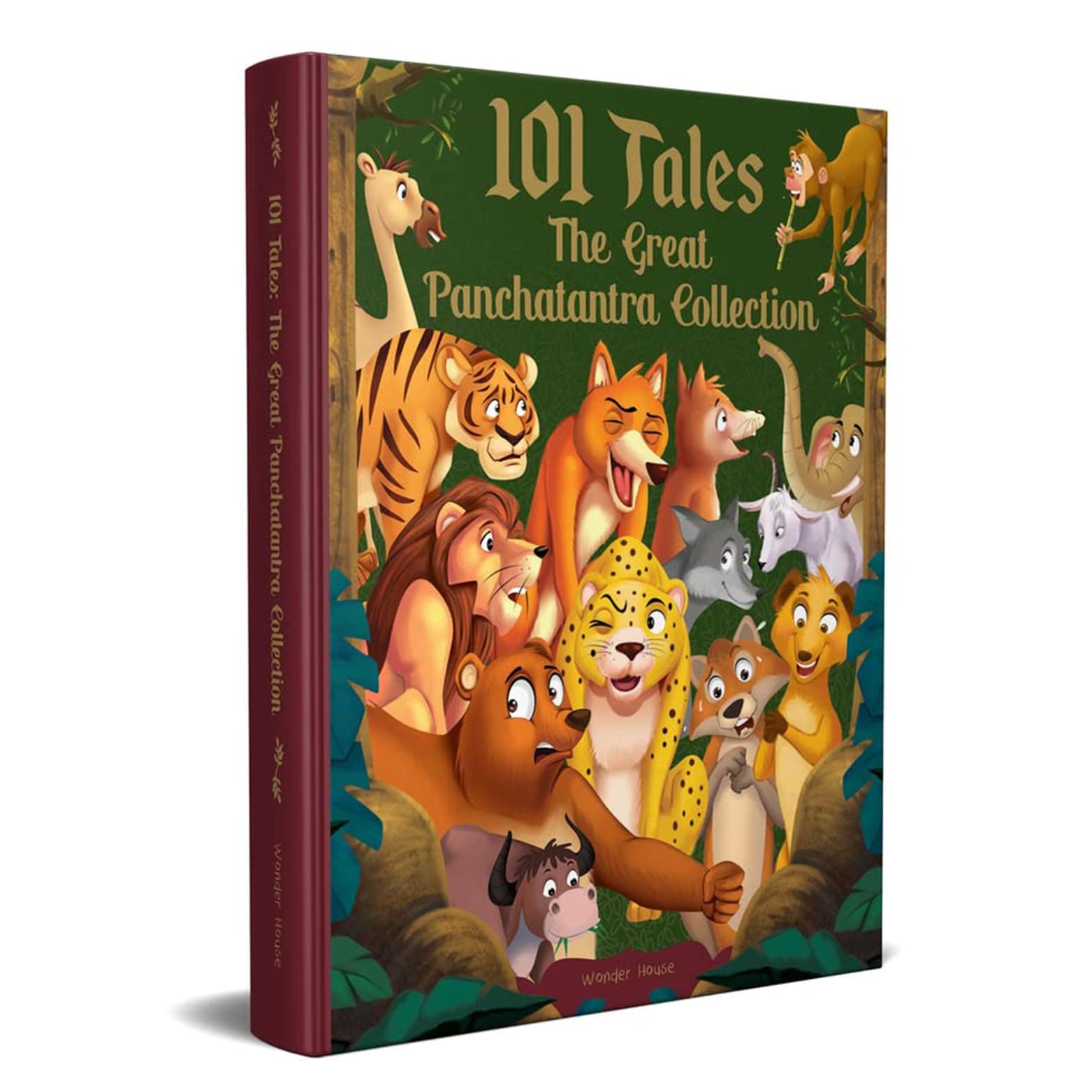 101 Tales The Great Panchatantra Collection - Collection Of Witty Moral Stories For Kids For Personality Development (Hardback)