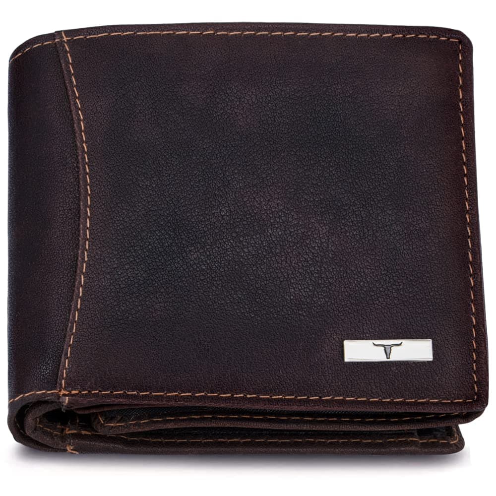 URBAN FOREST Oliver Vintage Brown Leather Wallet for Men