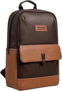 FUR JADEN Anti Theft Number Lock Backpack Bag with 15.6 Inch Laptop Compartment, USB Charging Port & Organizer Pocket for Men Women Boys Girls