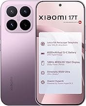 XIAOMI 17T (Violet,12GB+256GB)|Flagship Leica Cameras|Leica UltraPure Optics|Segment Best Leica 5X Optical Zoom|120X AI Zoom|16.74cm(6.59") 120Hz AMOLED Display|3500 nits|6500mAh Battery|HyperOS 3.0