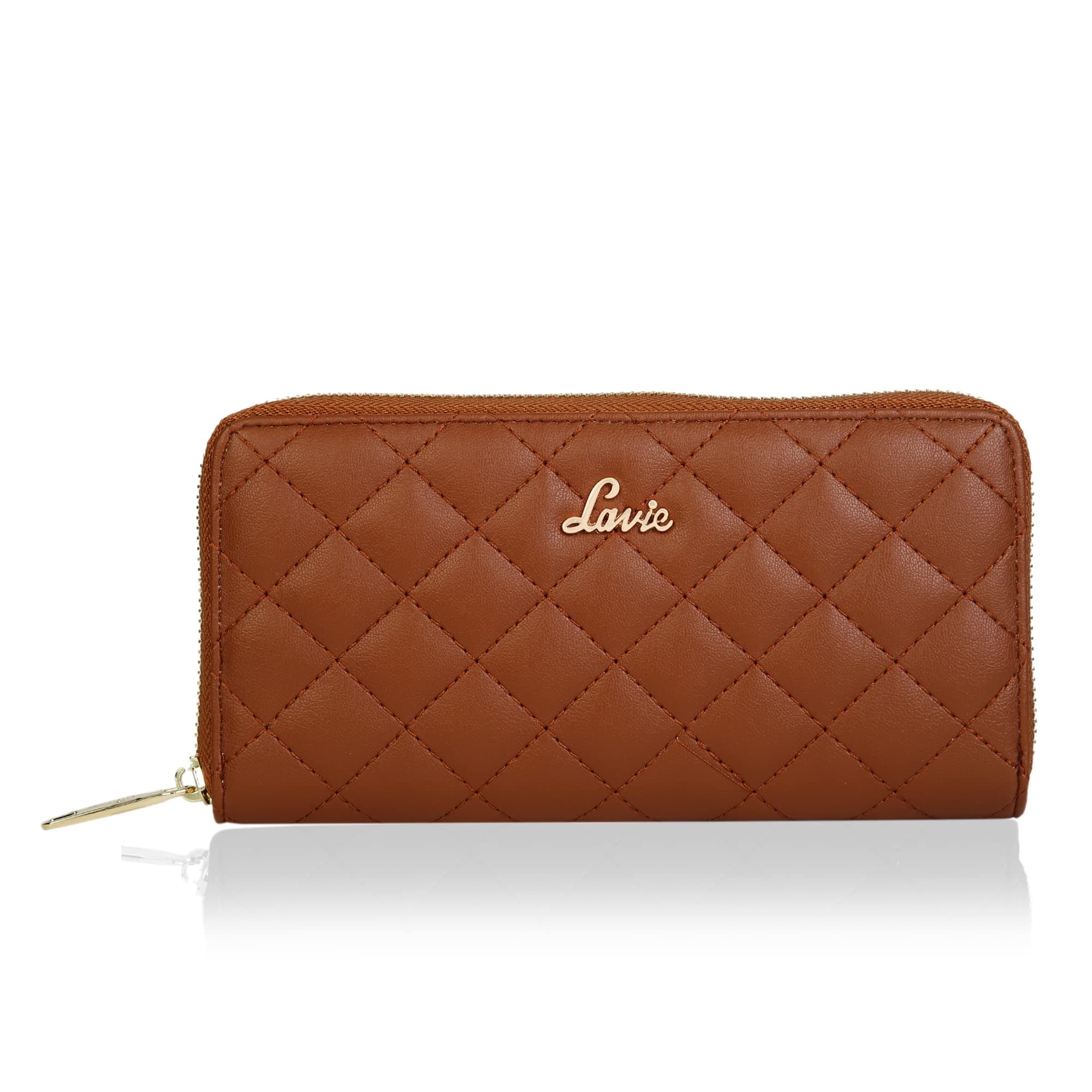 Lavie Women's Sacy Wallet | Ladies Stylish Purse Bag | Zip Around Wallet | Gift for Women | Rakhi Gift for Sister
