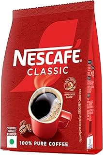 Nescafe Classic Instant Coffee Powder | Great Start To Your Morning | 100% Pure Coffee | 500g Stabilo, Bag