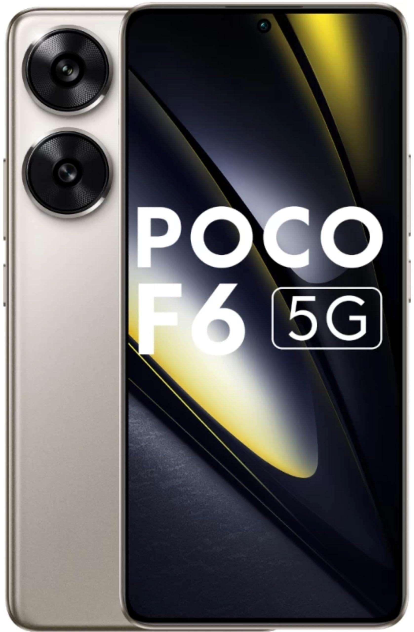 Poco F6 12gb 256gb Titanium Color