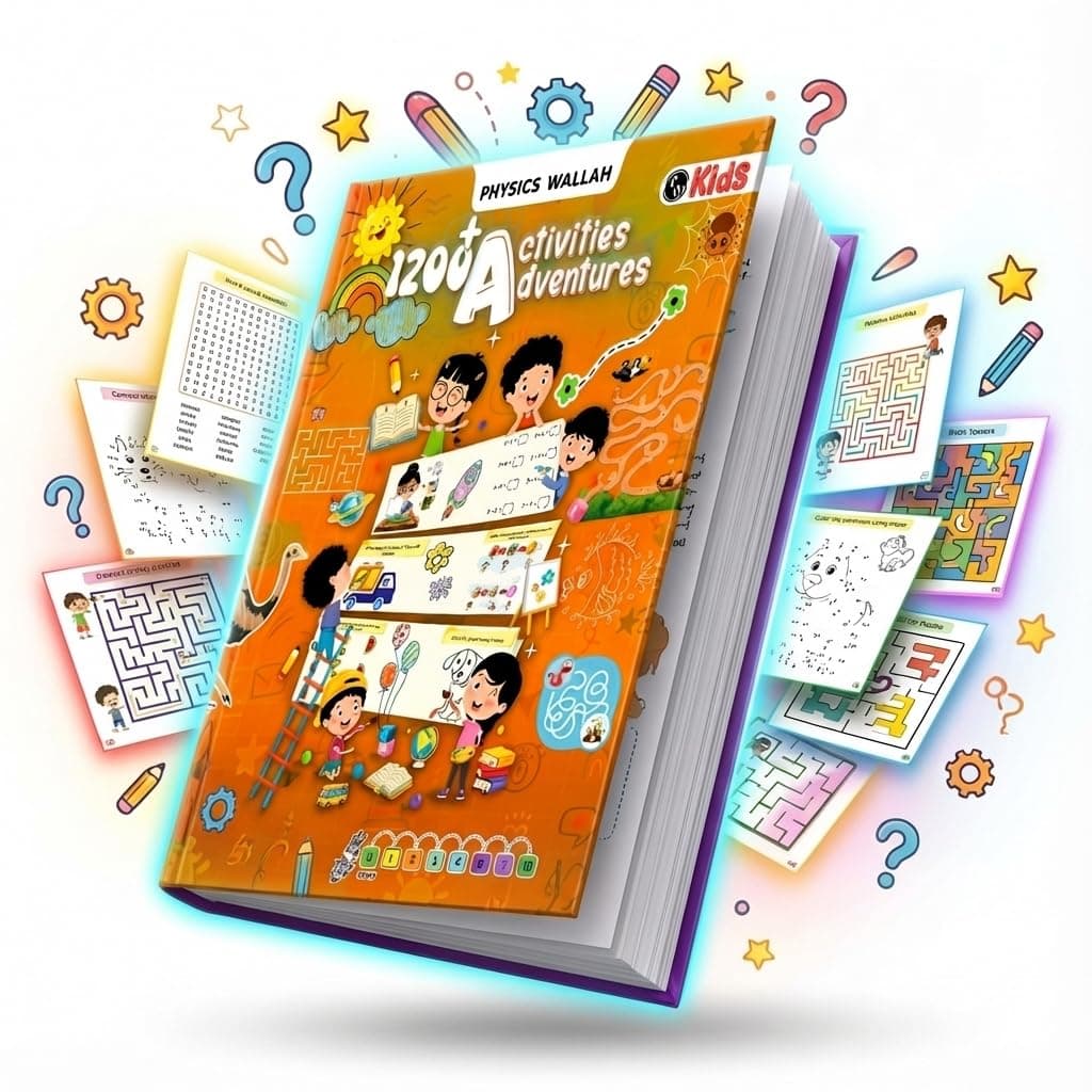 1200+ Adventure Activities Book for Kids, Theme Based Activity Book with 500+ Free Printable Worksheets & Parenting Tips, Brain Games for 4 - 6 Years