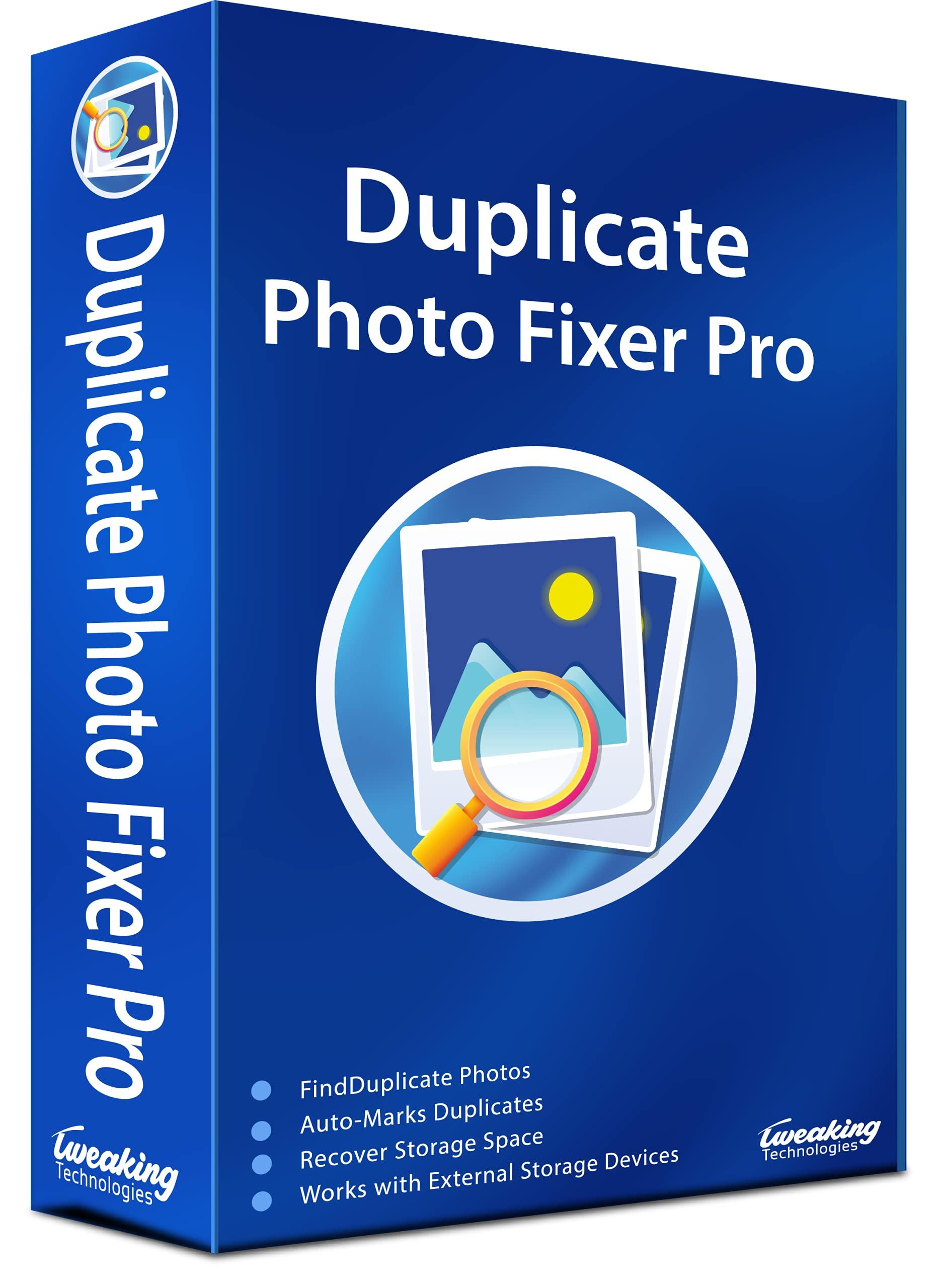 Tweaking Technologies Duplicate Photo Fixer Pro - Software For Mac - 1 Pc,1 Year|Scan For Exact Copies & Similar Pictures|Free Valuable Storage Space|Latest Version (Email Delivery In 2 Hours- No Cd)
