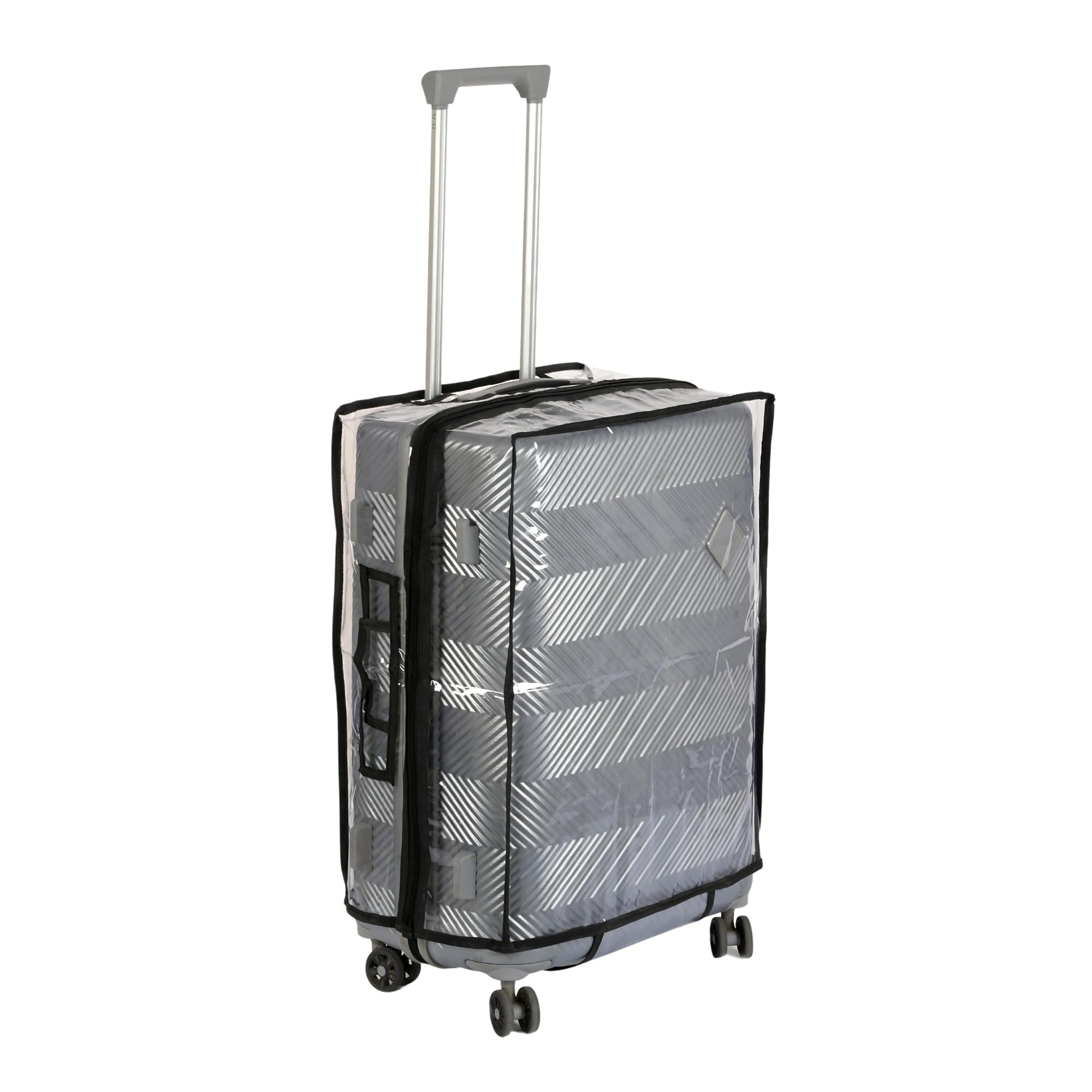 AMPEREUS® Large Size Trolley Bag Cover – Stretchable & Durable Luggage Cover for 28" Suitcase | Protective Bag Cover for Bags | Transparent Trolley Cover for Travel Use
