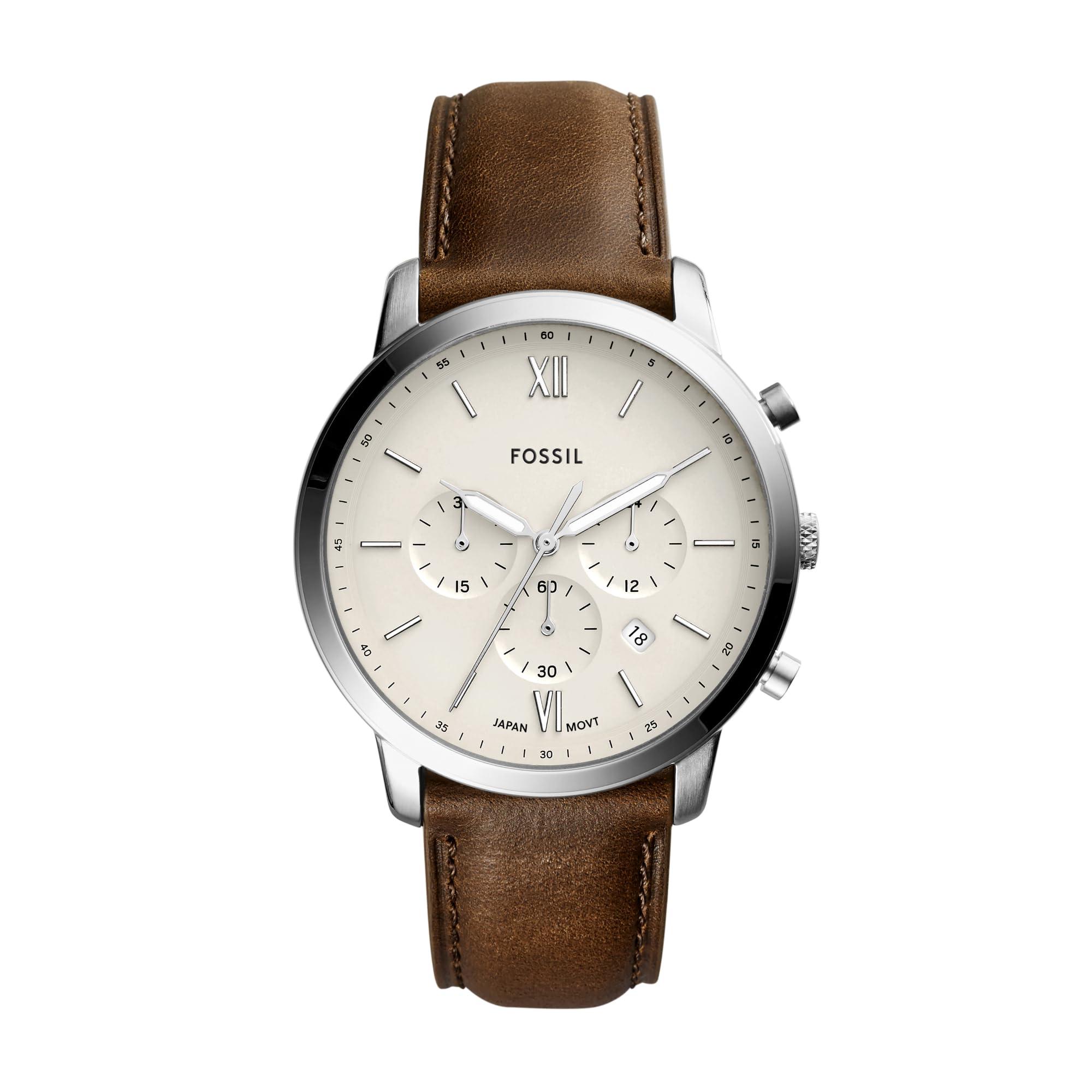 Fossil Neutra Brown Watch FS5380