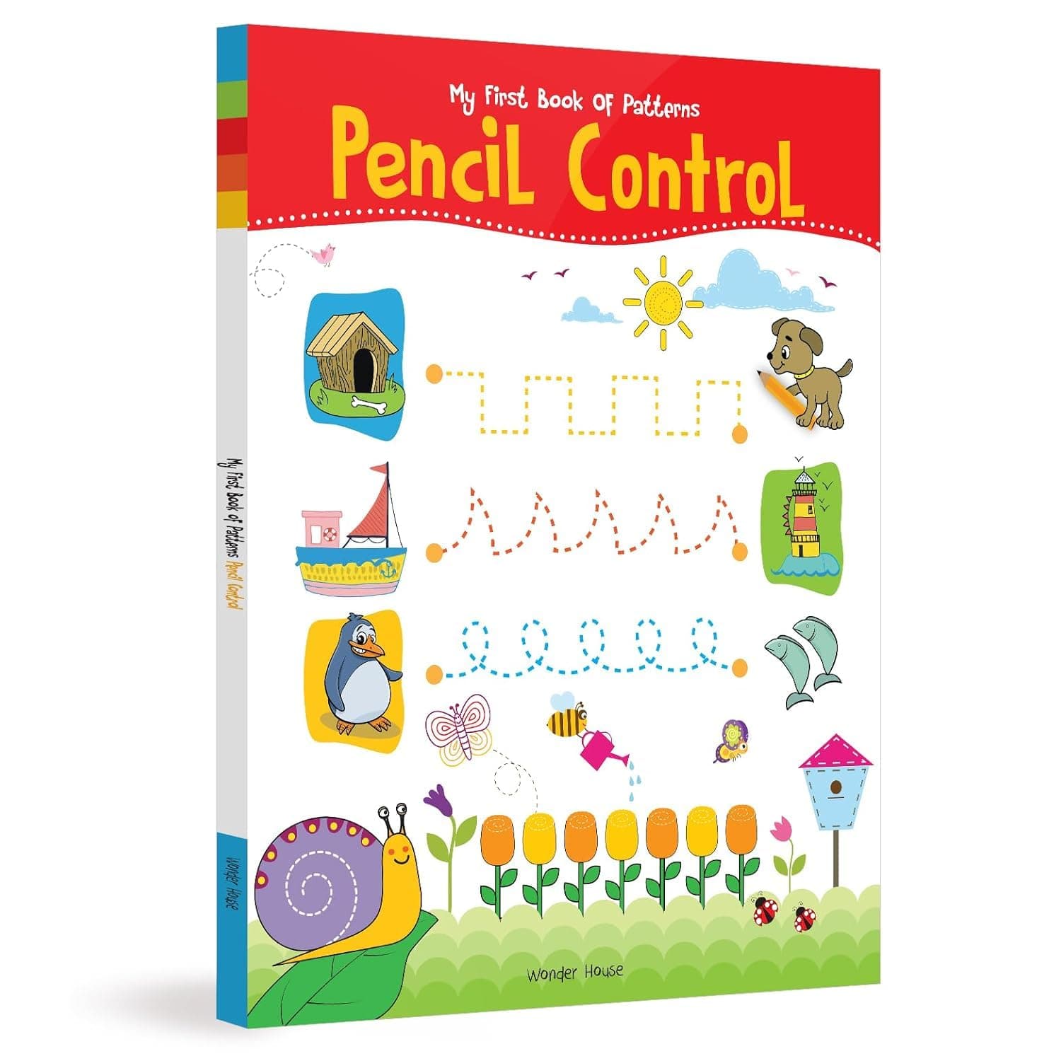 My First Book of Patterns Pencil Control: Patterns Practice book for kids (Pattern Writing) |Best Selling Tracing Book for Kids in India | Early Learning | Tracing Lines & Pattern Writing Activities | Premium Quality Return Gift | Ages 2 - 5 Years | 1.5 hours of fun time