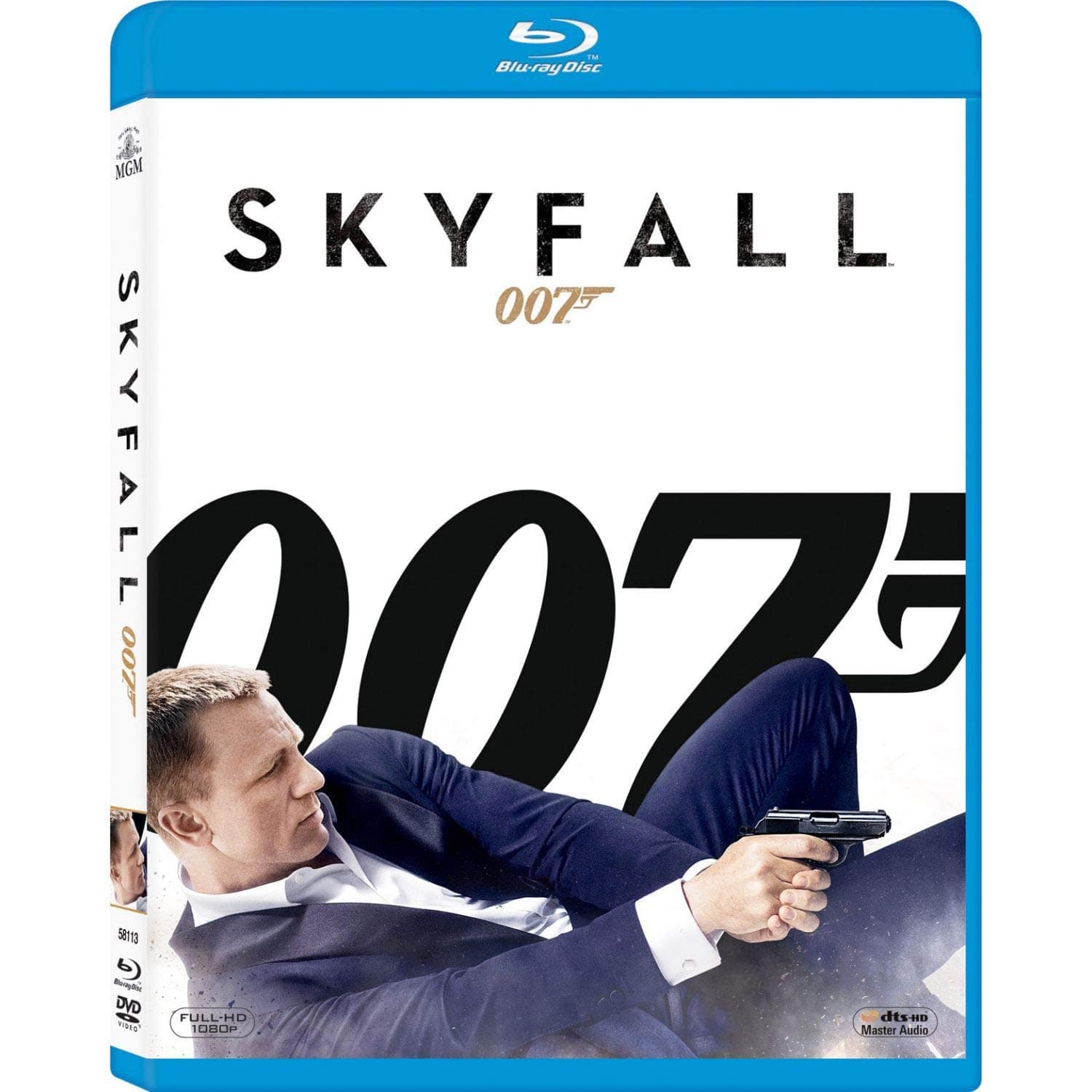 007: Skyfall (2012) - Daniel Craig as James Bond (Uncut | Region B Blu-ray | UK Import)