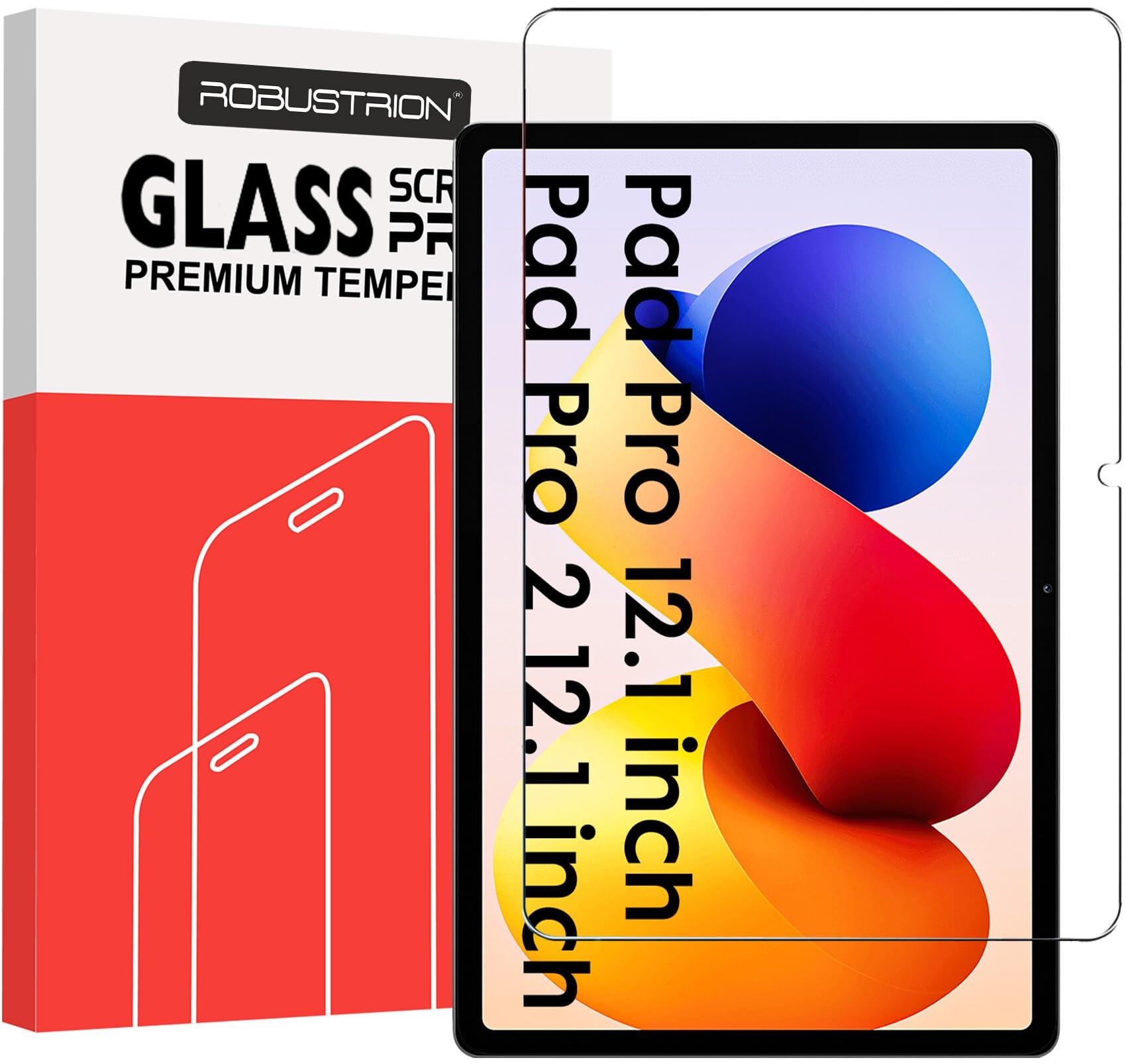 Robustrion Tempered Glass for Redmi Pad 2 Pro/Redmi Pad Pro 12.1", 1 Pack