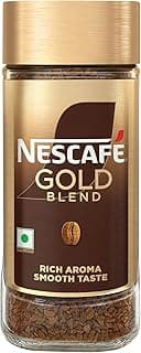 NESCAFE Gold Instant Coffee Powder | Premium Imported Coffee | Freeze Dried | Rich & Smooth Taste | 100g, Jar