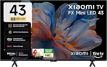Xiaomi 108 cm (43 inches) Smart TV QD-Mini LED Fire TV L43MC-FSMIN