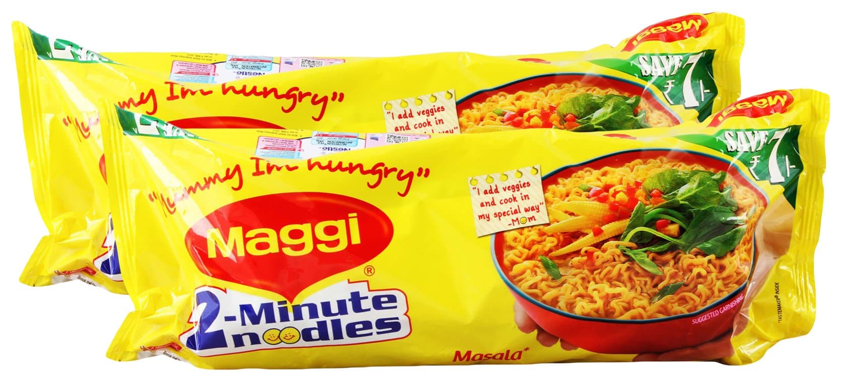 Spar Combo - Maggi 2 Minute Noodles Masala, 420g (Pack of 2) Promo Pack