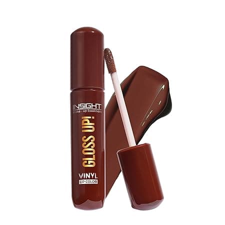 INSIGHT Gloss Up Lip Color - Cappuccino Crush | High-Gloss Finish | Non-Transfer | Smudge Proof | Rich Pigmentation | Lightweight, Long-Lasting Formula | All-Day Comfortable Wear (4g)