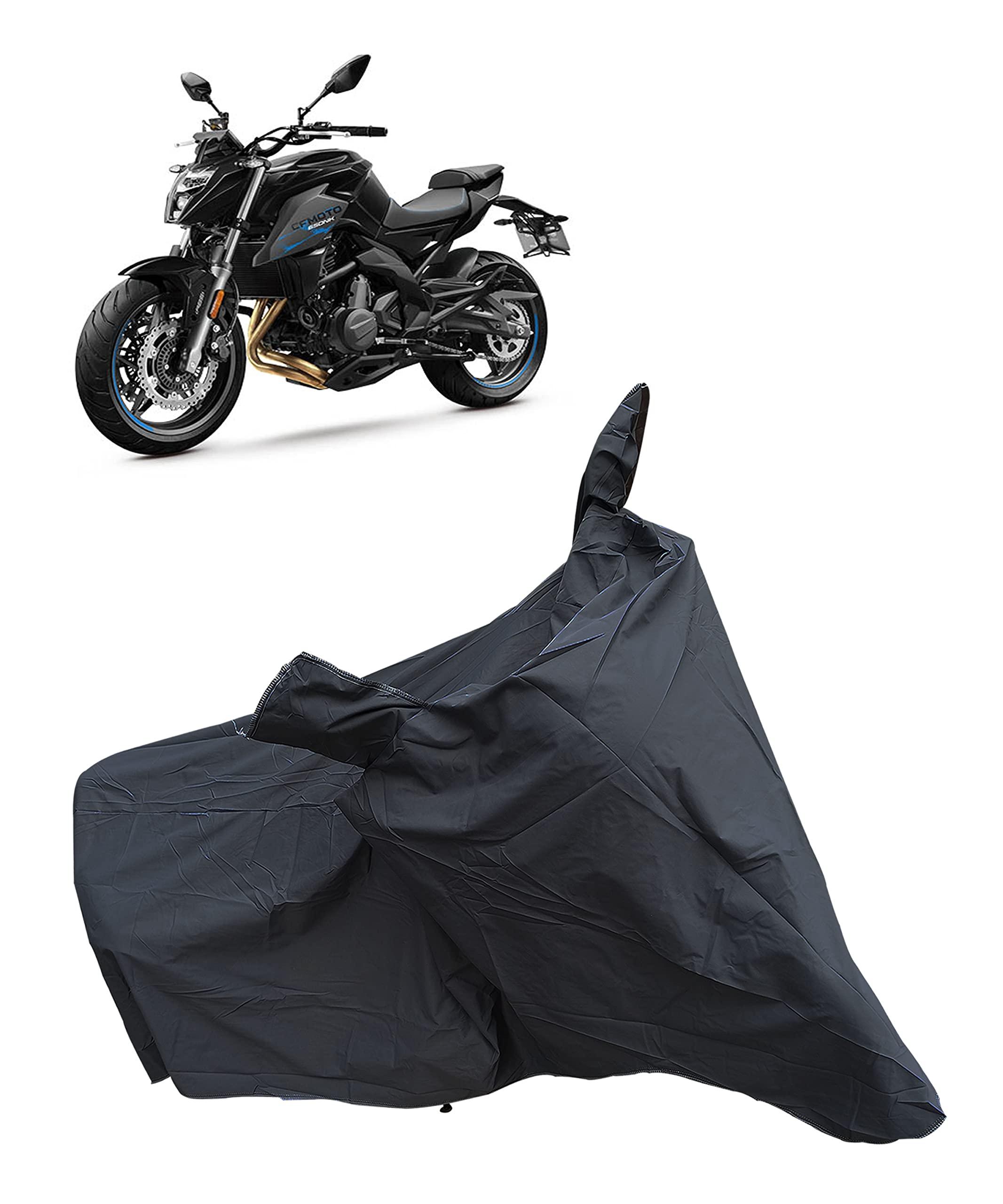 BABBLINGS CFMoto 650NK Waterproof Bike Body Cover | Snow + Sun & Dust Protection Easy to Clean + Belt with Lock