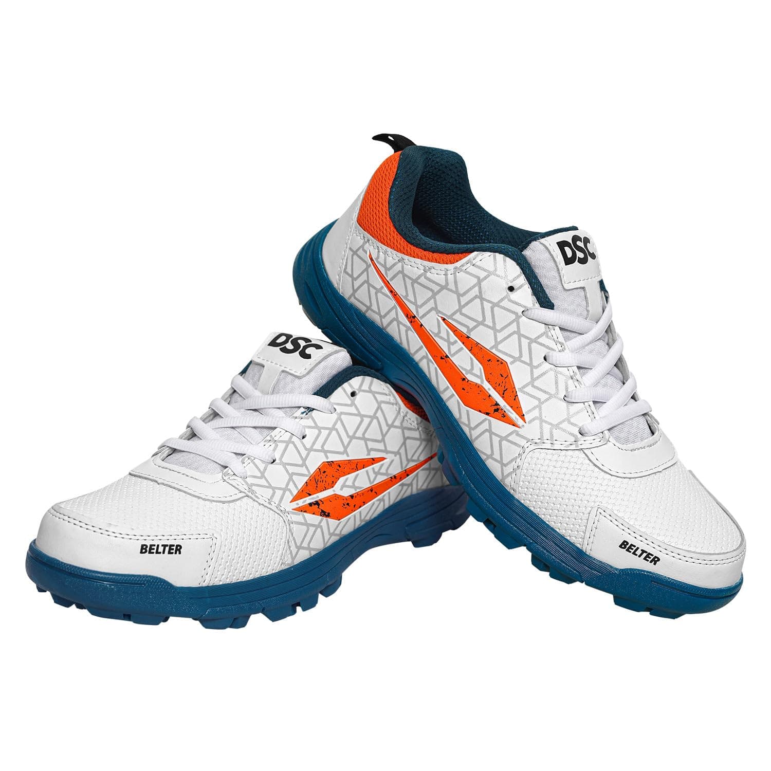 DSC Belter Cricket Shoes for Mens, Size-8, Teal Blue