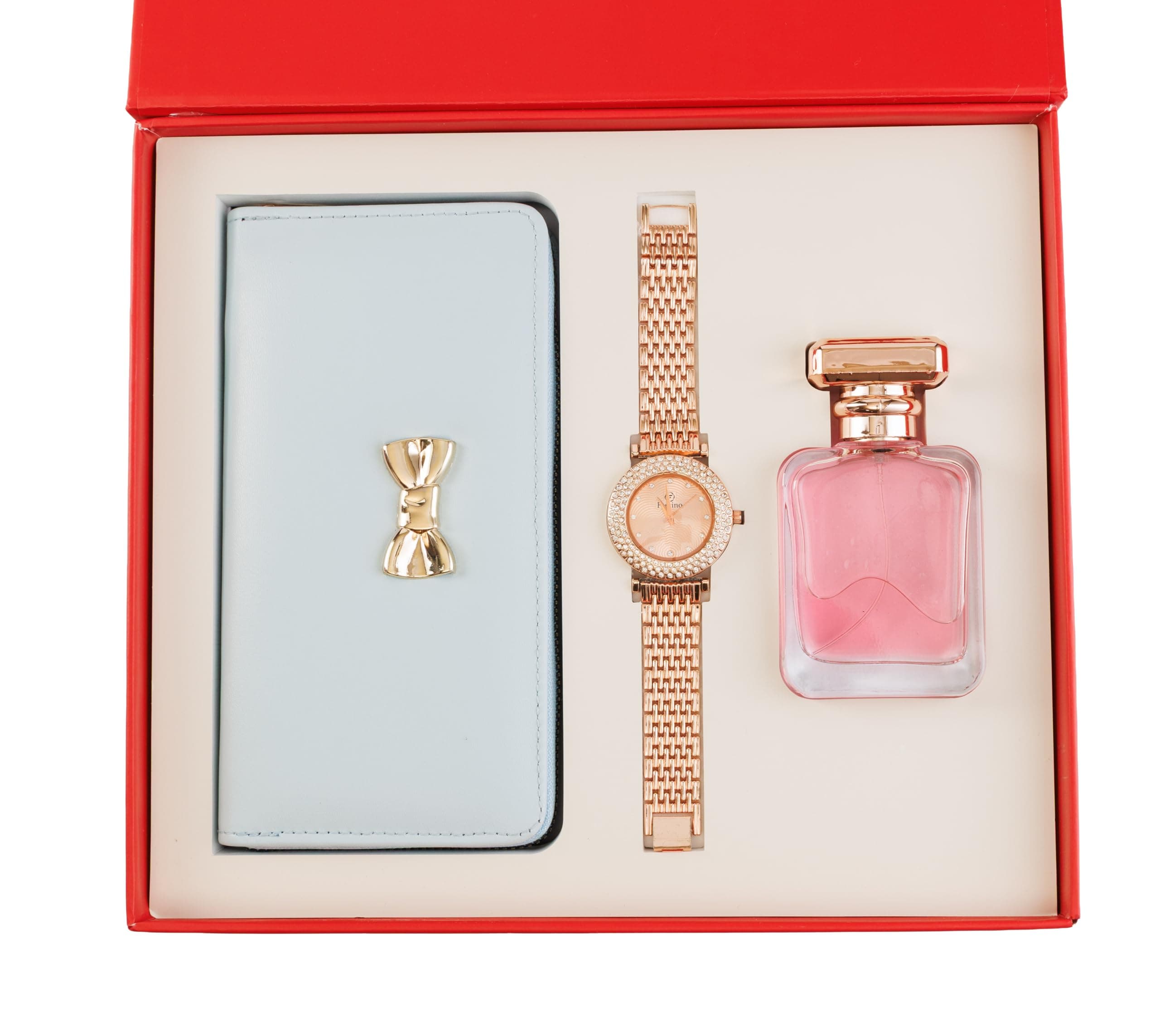 Thy Kalpavruksha Women’s hamper Gift Set Wallet, Watch, Long-Lasting Perfume | gifts for woman | birthday gifts for women | gift for Girlfriend | gift for wife |Rakhi gift for sister | rakhi gift hamper for sister (Baby Blue)