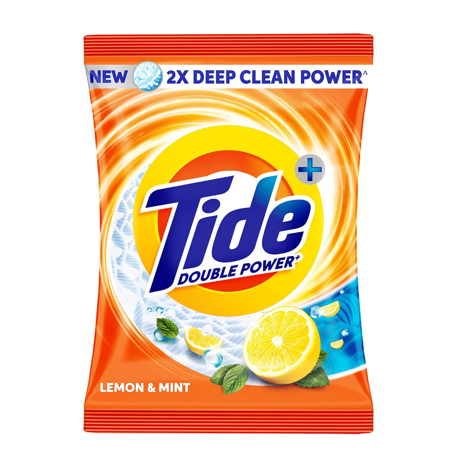 Tide Plus Detergent Washing Powder - 970g | Lemon & Mint Fragrance | 2X Deep Clean Power | World's No. 1 Detergent Brand