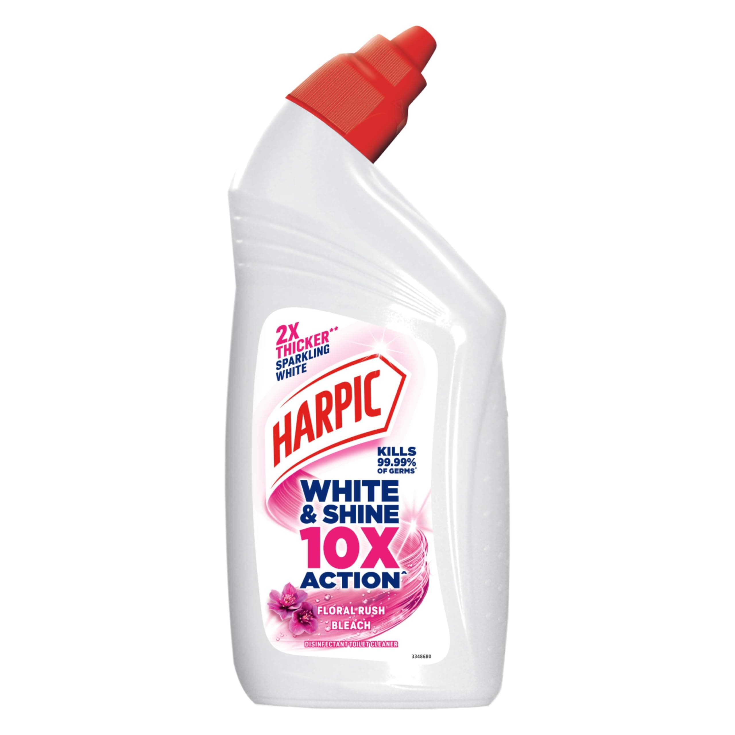 Harpic White and Shine Disinfectant Toilet Cleaner Bleach - 500 ml | India's # 1 Toilet Cleaner