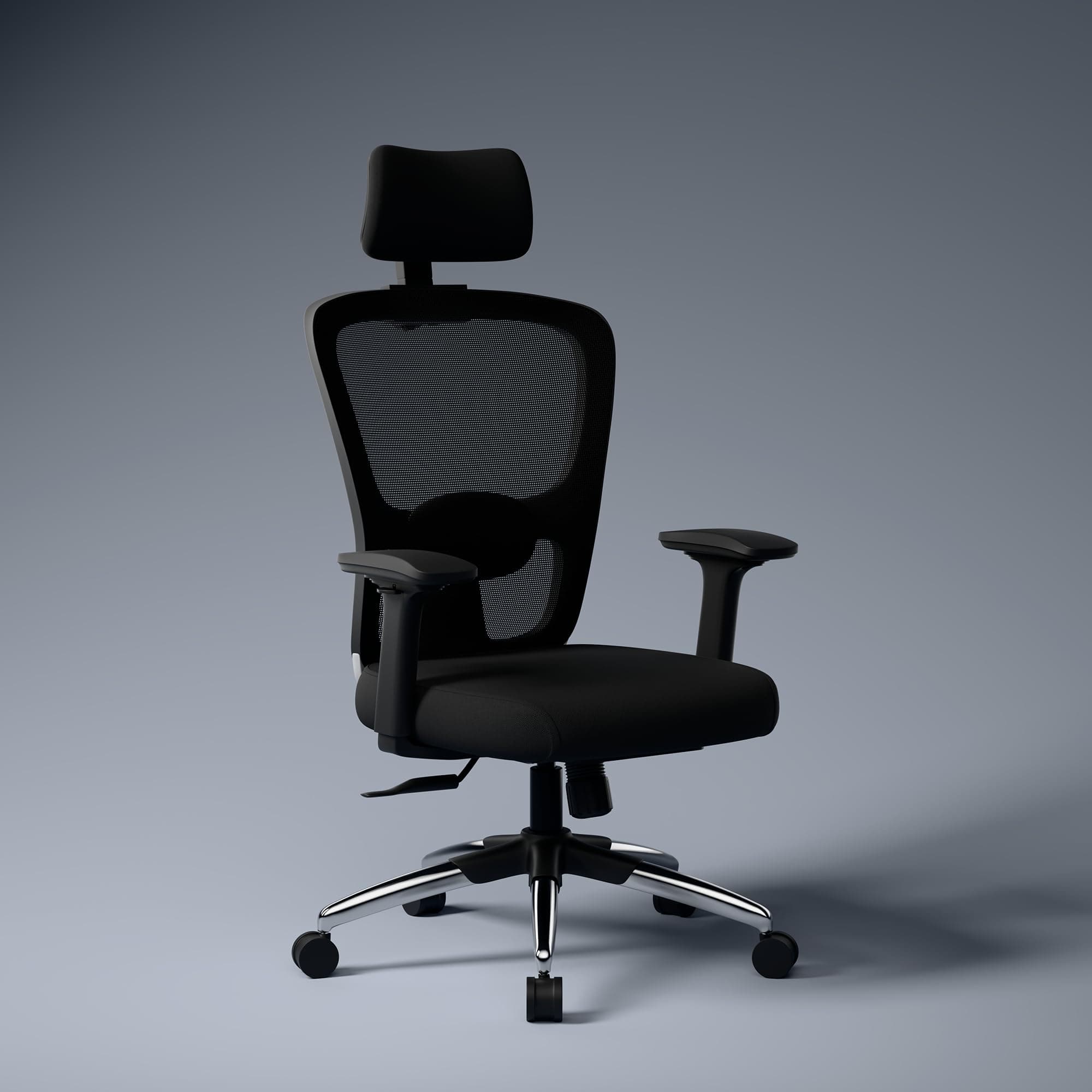 Green Soul Jupiter Pro | Ergonomic Mesh Office Chair for Work|3 Year Warranty | Seat Slider|Multi-Lock Synchro Tilt Recline Mechanism|4D Armrest|Adjustable Lumbar | High Back|Black