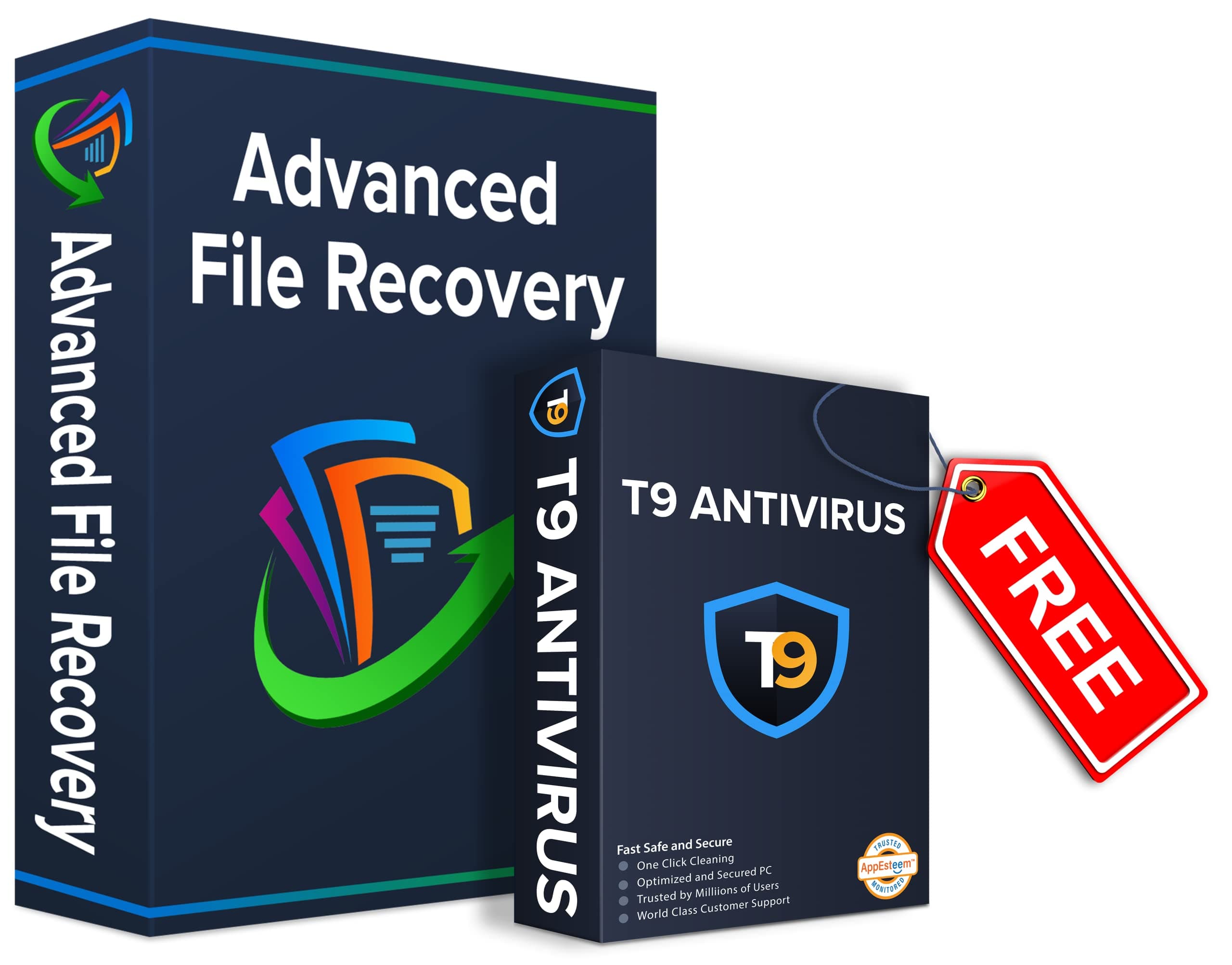 Systweak Advanced File Recovery & T9 Antivirus -Software for Windows 1 Year 1 PC| Recover Deleted Documents, Photos, Audios, Videos from Windows PC | External Storage Devices (Email Delivery in 2 Hrs)