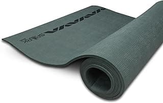 Nivia Spark EVA Yoga Mat for Men & Women, 4 mm with Carry strap, Anti Skid, Exercise Mat for Home Workout, Foldable yoga mat, For Gym Exercise/Fitness (Bottle Green)