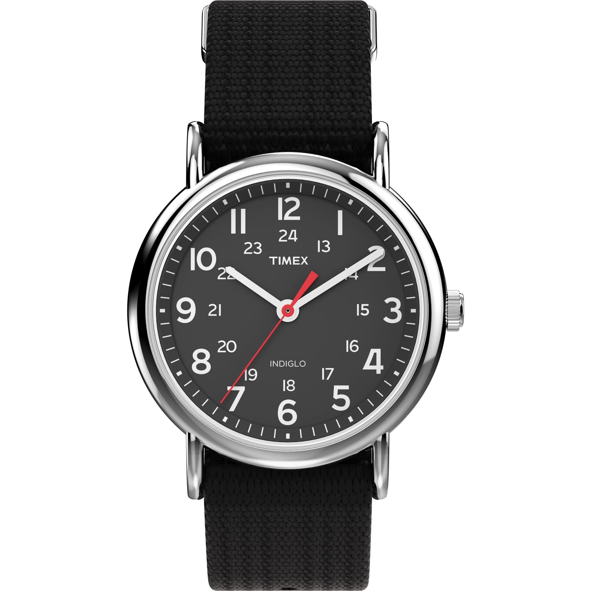 TIMEX Weekender Classic Black Round Dial Analog Unisex's Watch - T2N647UJ