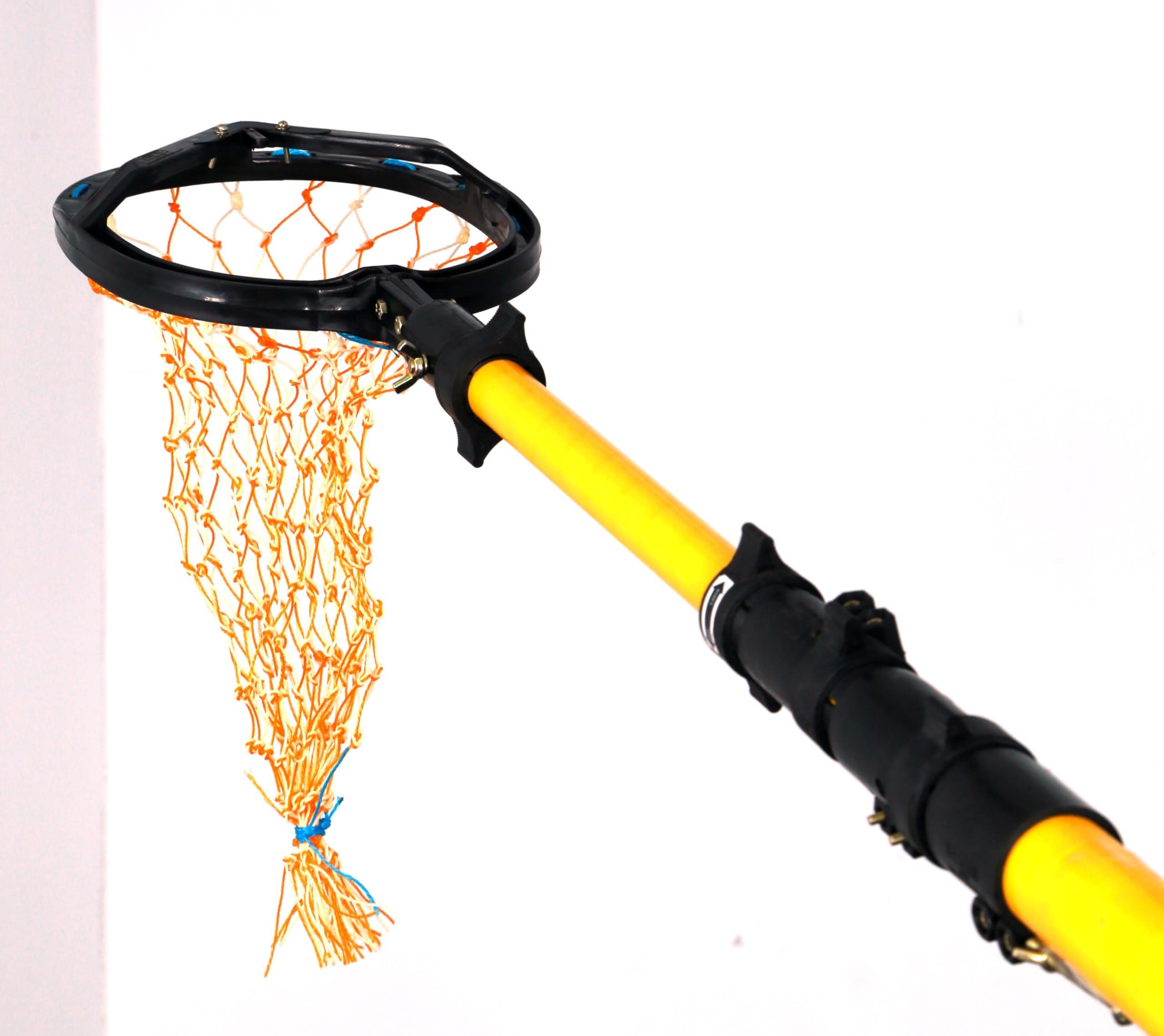 FESTEL FRP Telescopic Pole & Attachments (18 Ft, Fruit Picking Basket)