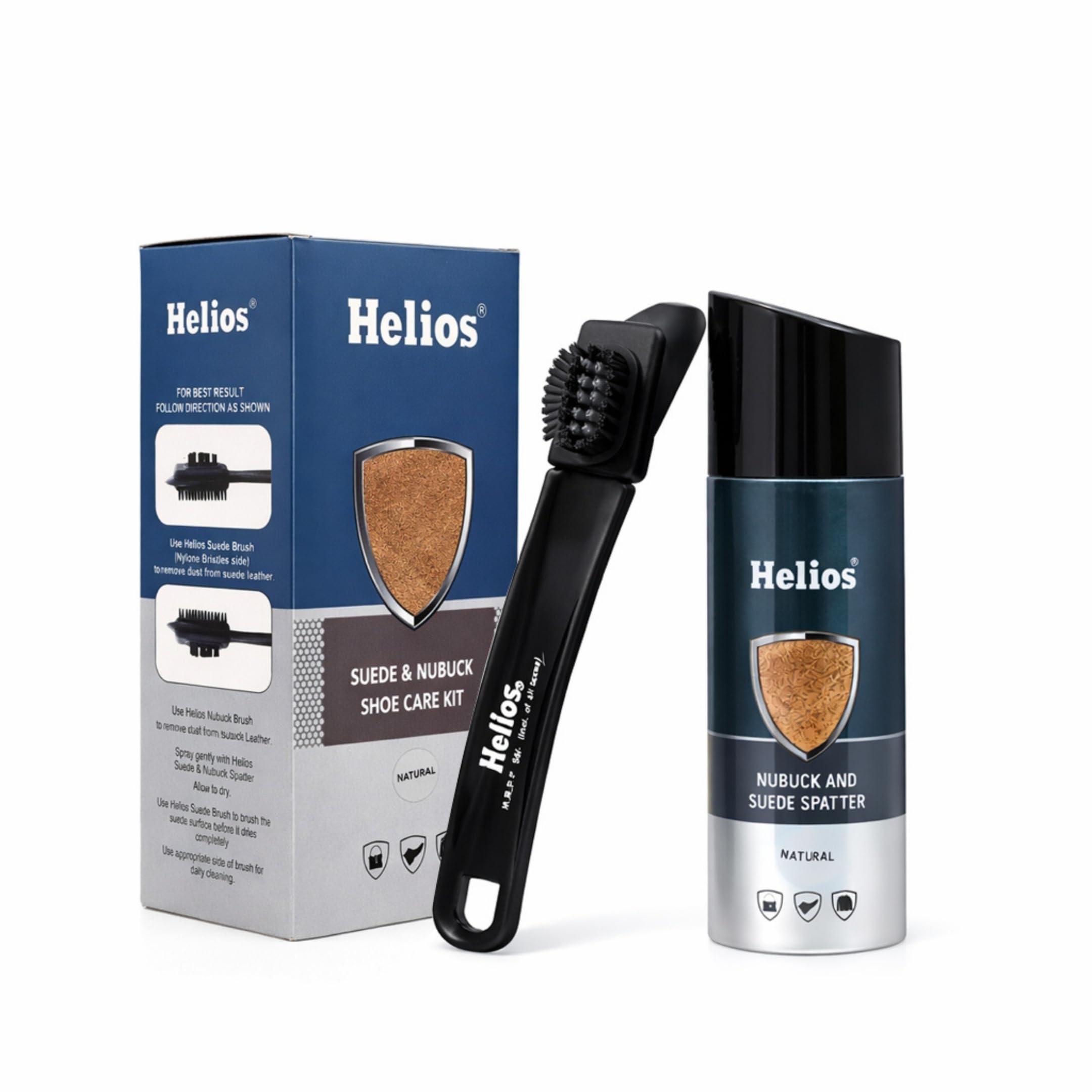 Helios Nubuck & Suede Shoe Cleaner Care | Sneaker Cleaner Kit | Shoe Cleaner Kit | (Natural)