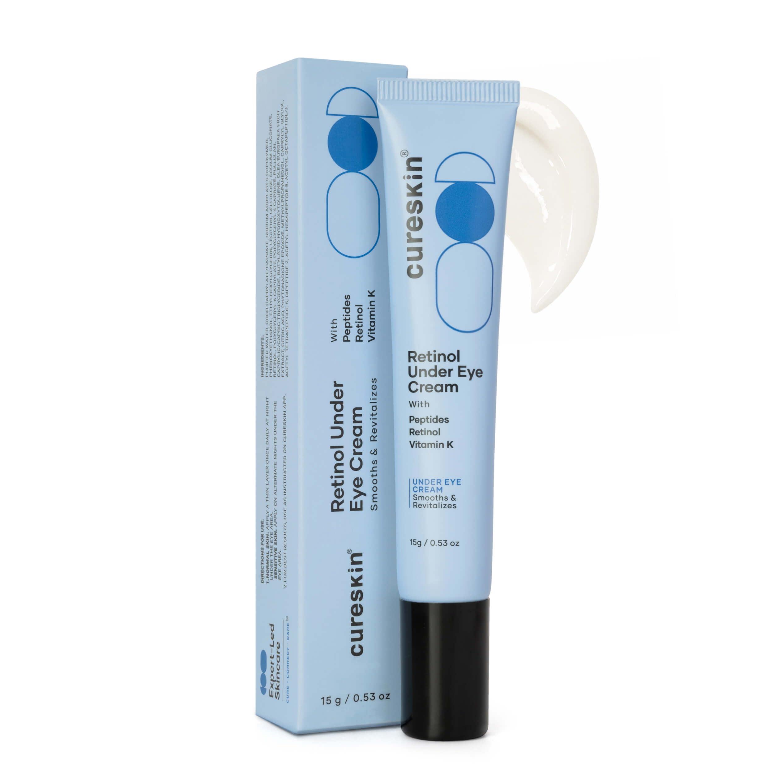 Cureskin Vitamin K + Retinol 0.1% Under Eye Cream
