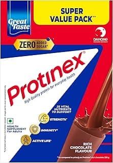 Protinex Rich Chocolate, 1 Kg | Get 40% daily protein requirement for strong muscles when prepared with 200ml milk | High Protein | Zero Added Sugar | Nutritional Drink for Men and Women