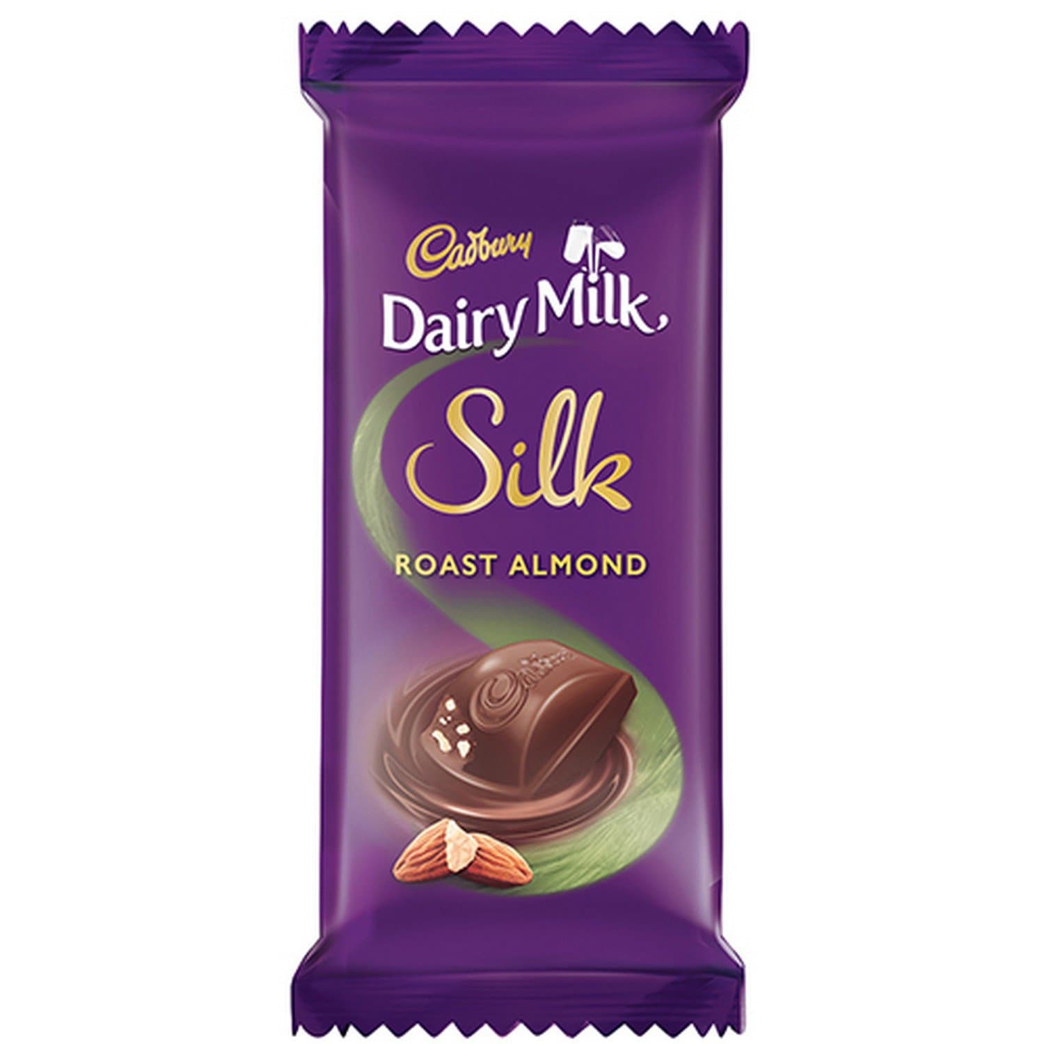 Cadbury Dairy Milk Silk Roast Almond Chocolate Bar, 137 gm