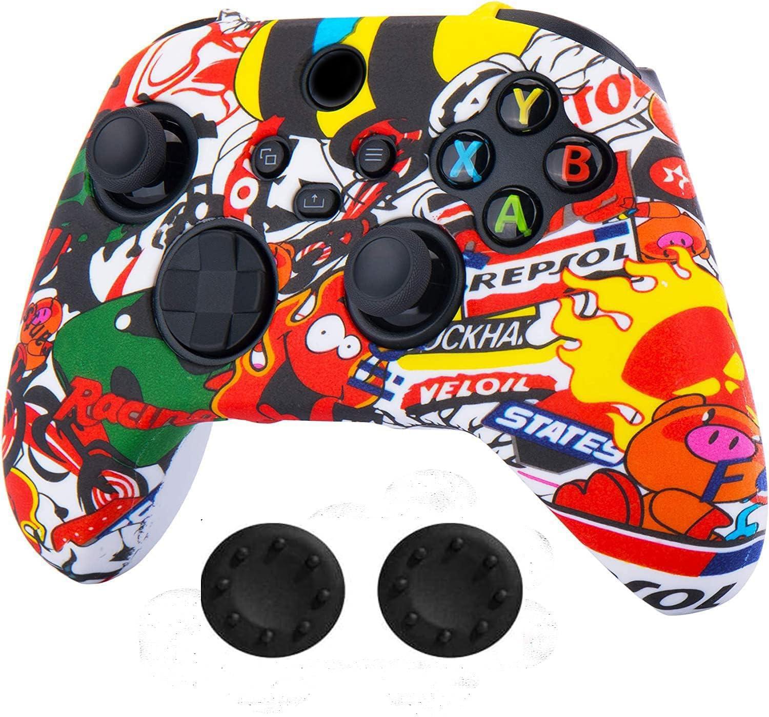 New World Latest Hot sale Silicone Cover Skin Case Protective Cover for Xbox Series X/S Controller -Multicolor