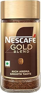 NESCAFE Gold Instant Coffee Powder | Premium Imported Coffee | Freeze Dried | Rich & Smooth Taste | 200g, Jar