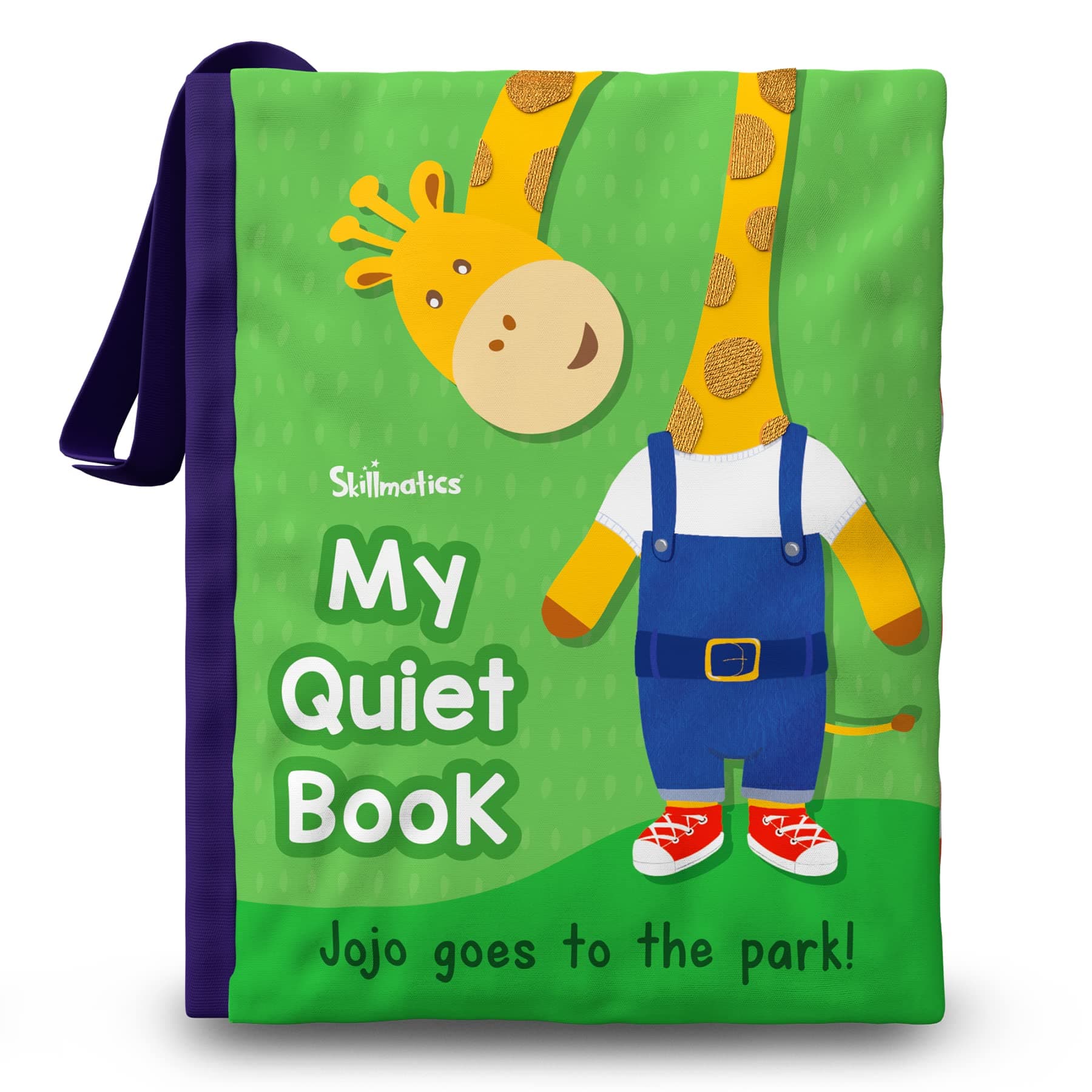 Skillmatics Quiet Book – Sensory Cloth Activity Book for Toddlers