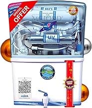 AquaX Pure Ro water Purifier RO+UV+COPPER+ZINC 10 Stages Purification. Advance MTDS and HTDS Membrane, Suitable for all type water with 1 Year Warranty. (AQUA X PURE GRAND+