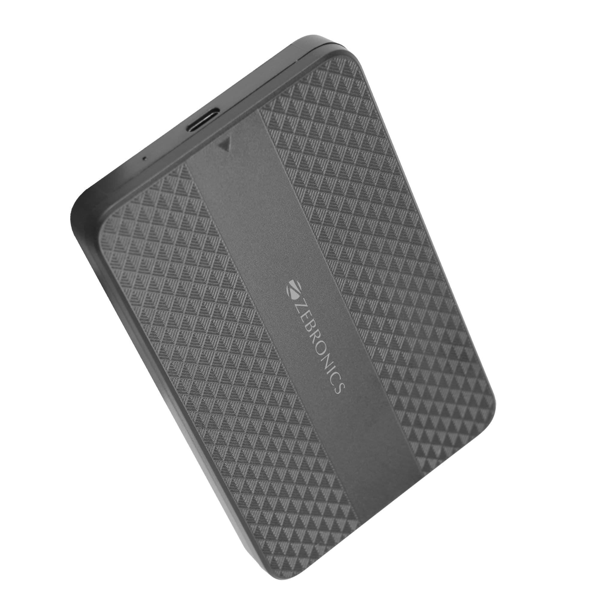 Zebronics 2.5" SSD/HDD Enclosure, Max. 6TB Storage, Upto 5Gbps Transfer Speed, Tool-Free Slide Design, Type-C 3.1 Gen 1 Connector, Windows, Mac, Linux Support (CSH501)